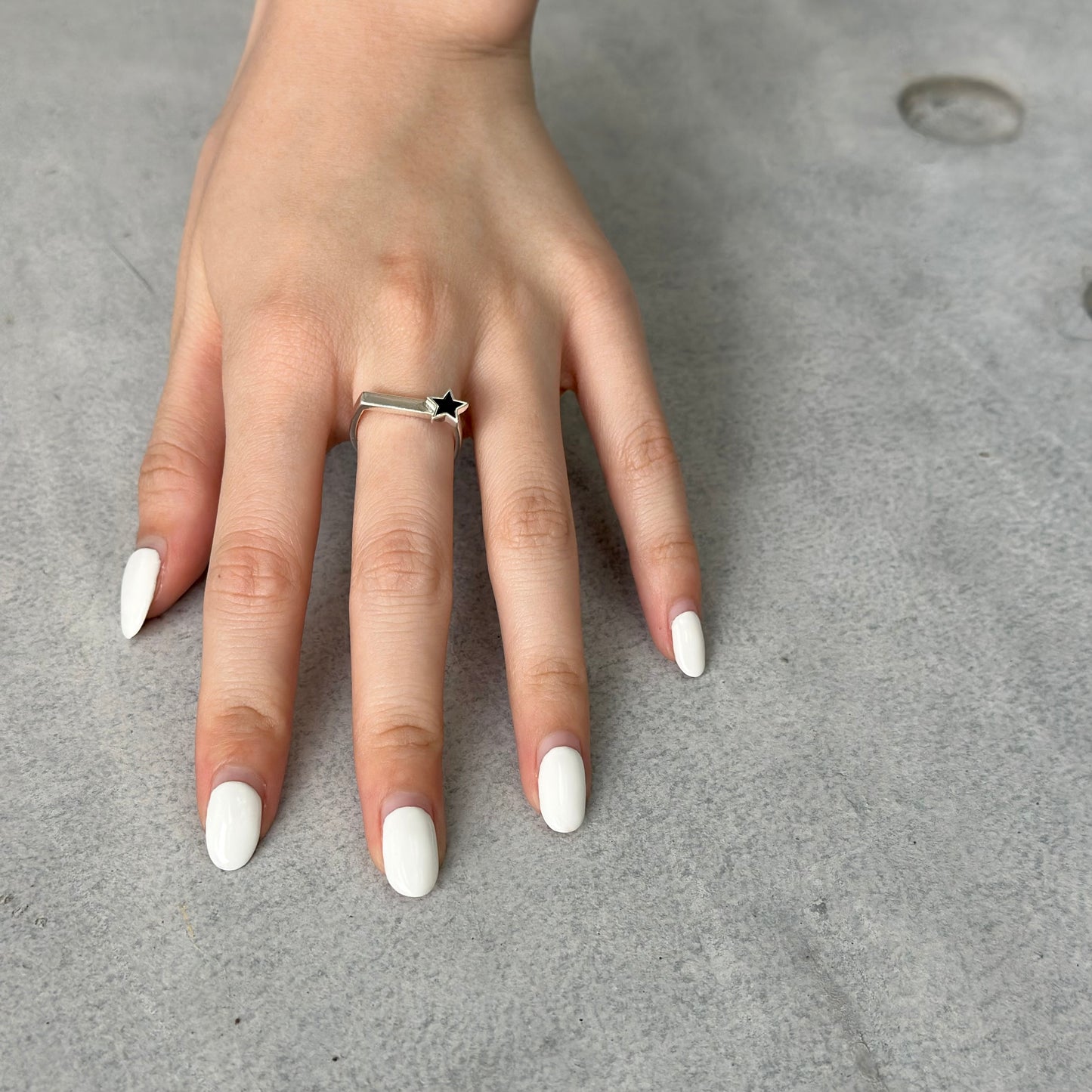 Star enamel ring 1