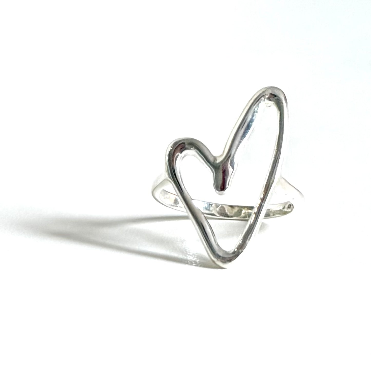 Heart plain ring 29