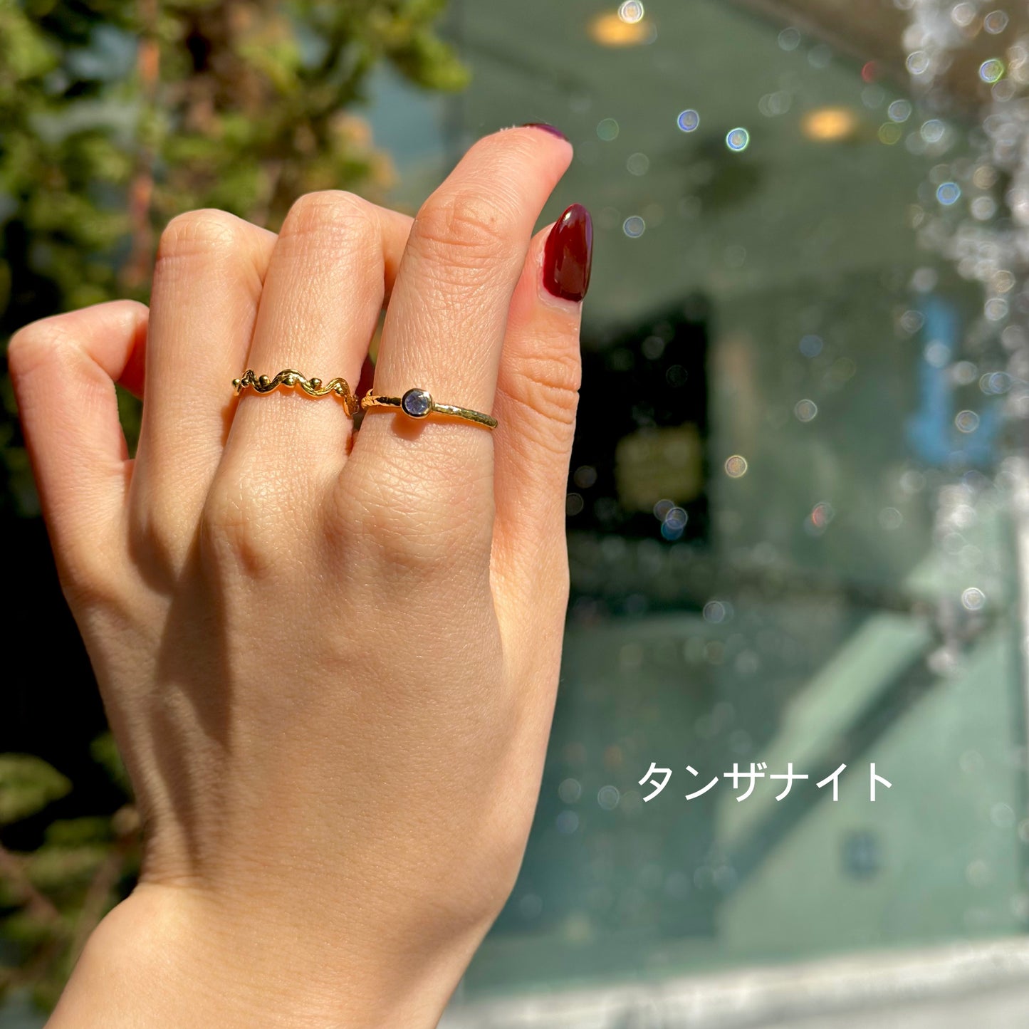 Brass petit ring 53