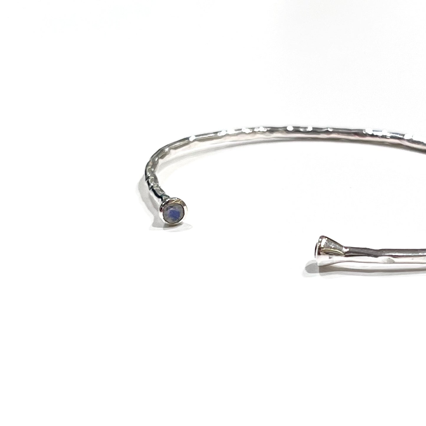 Silver925 2stone bangle