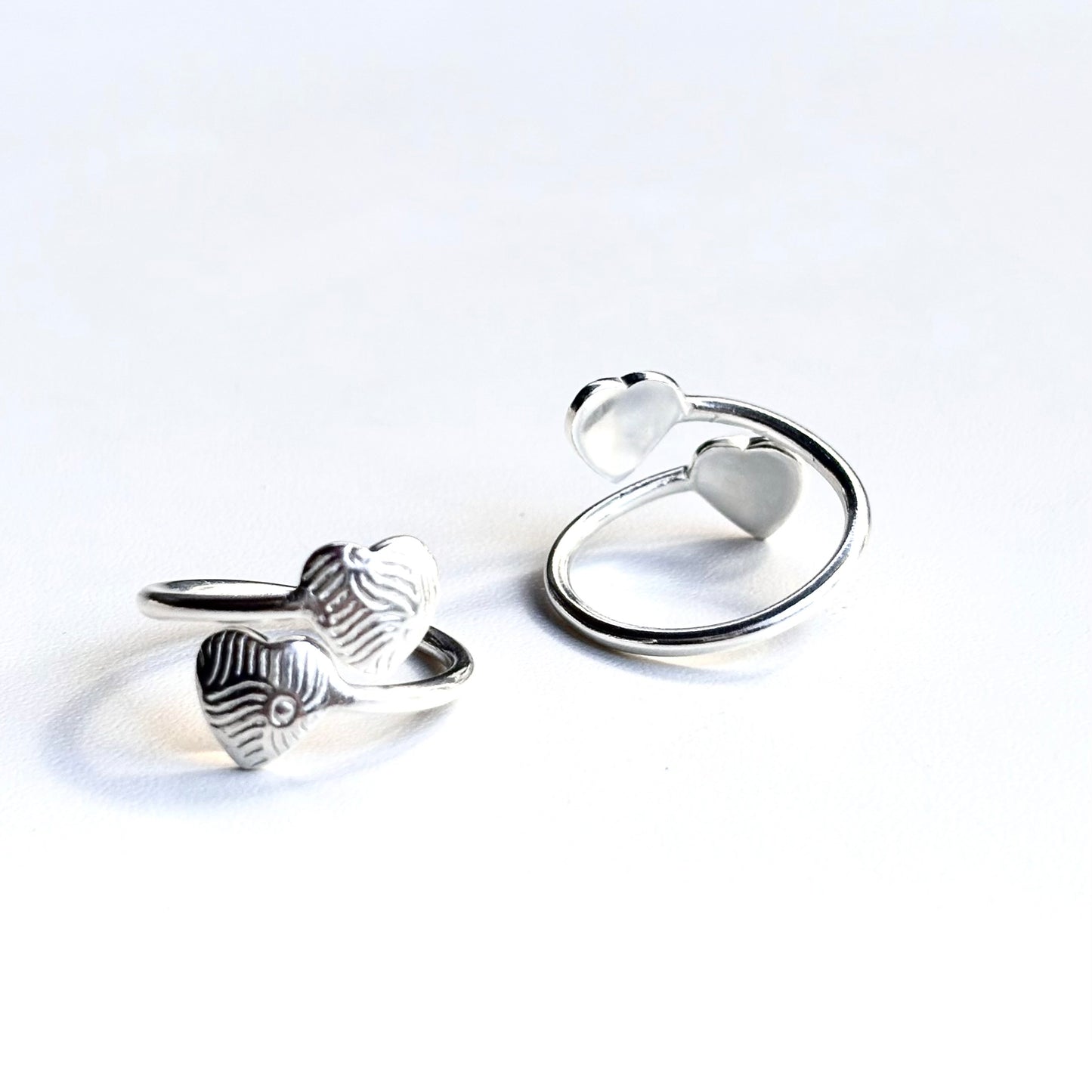 Heart plain ring 28