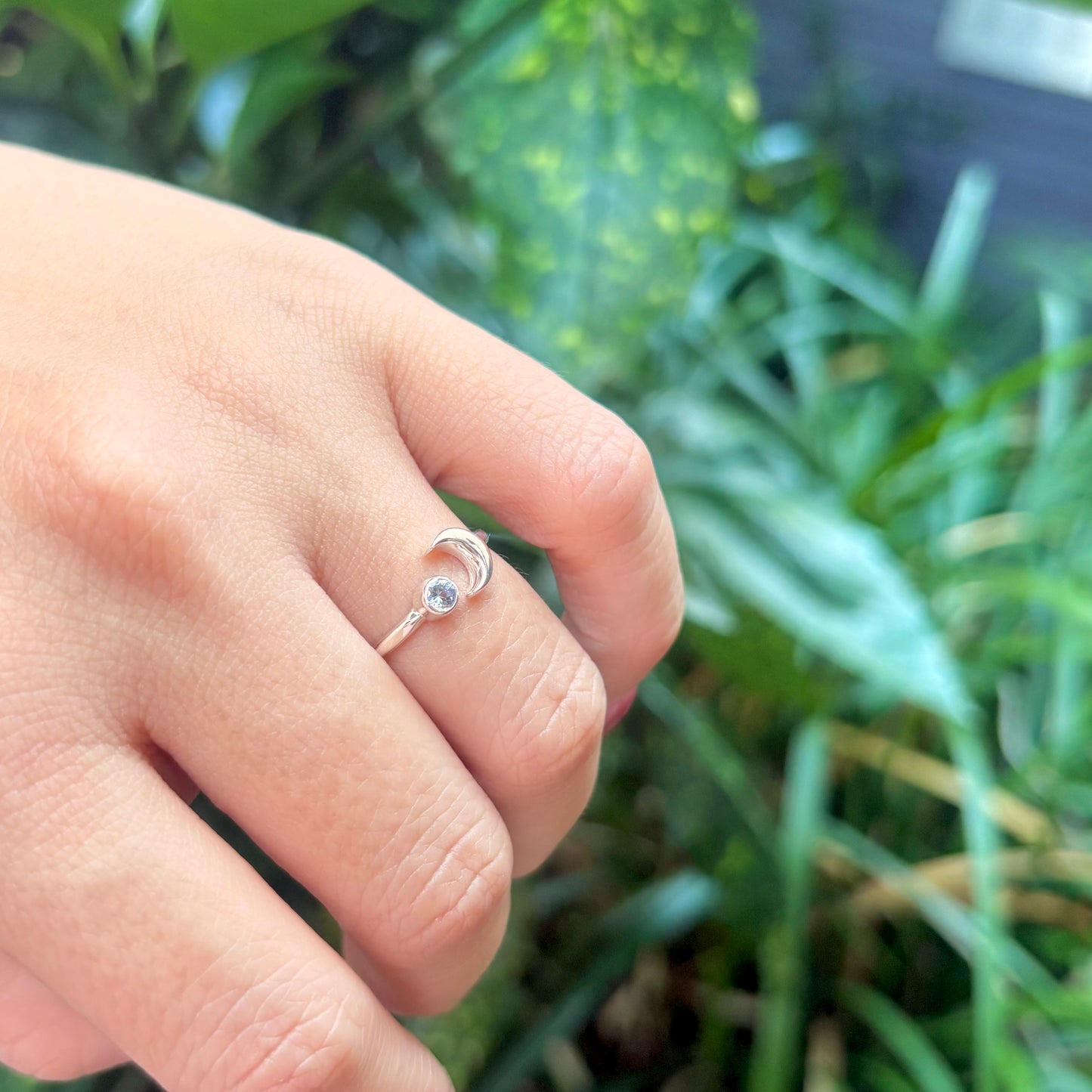 Moon design ring 4