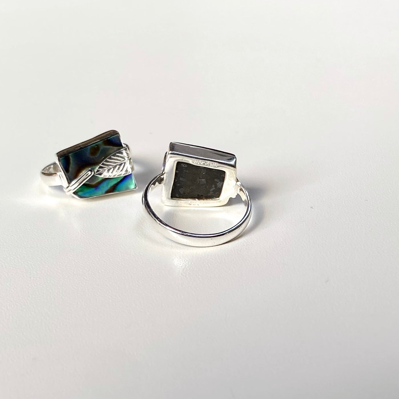 Abalone shell ring 4