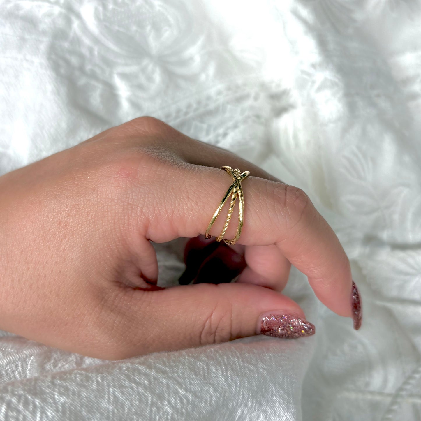 Brass plain ring 20