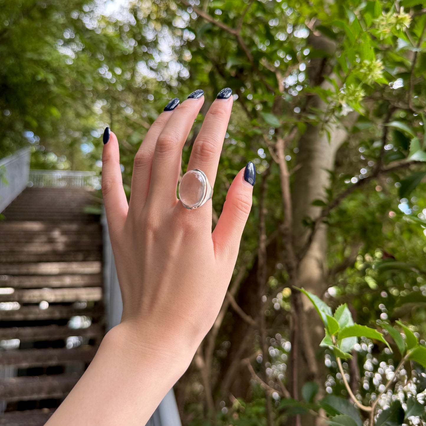 Crystal ring