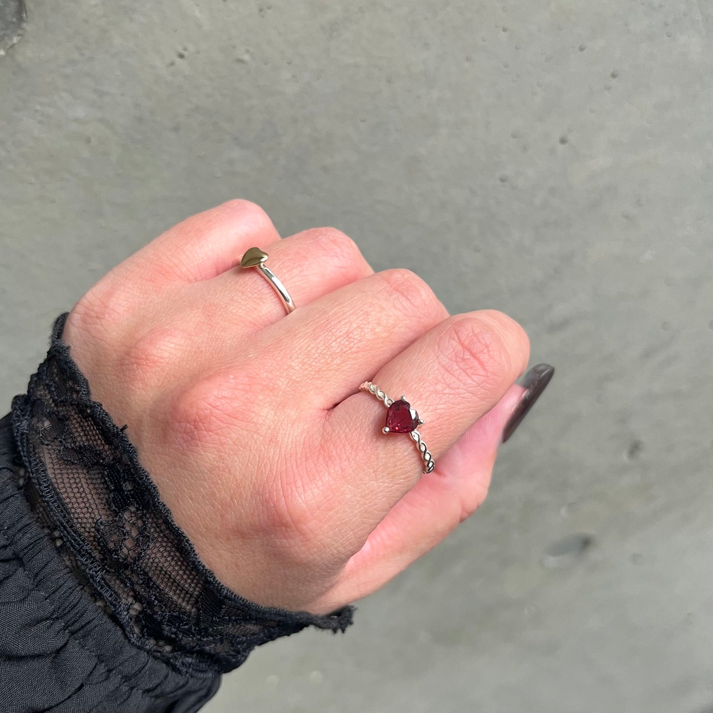Heart petit ring 3
