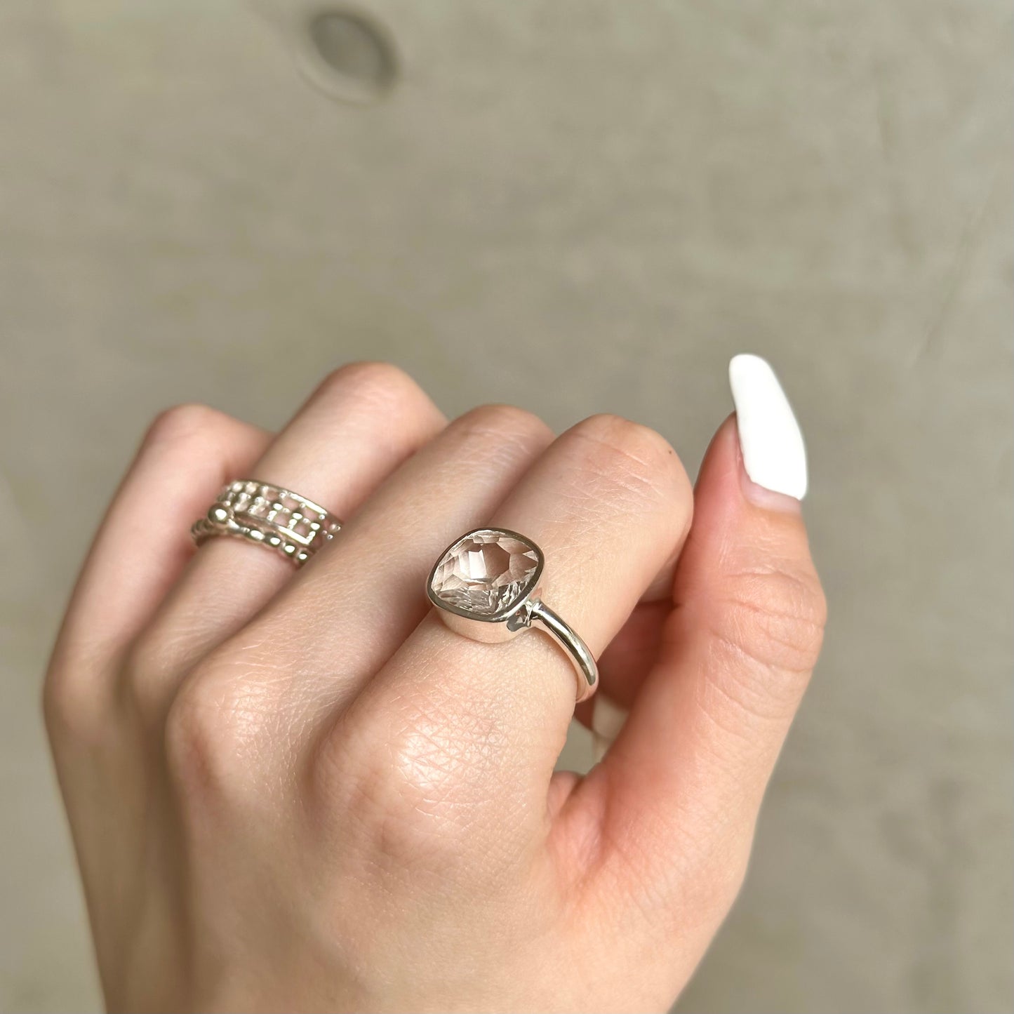 Crystal ring