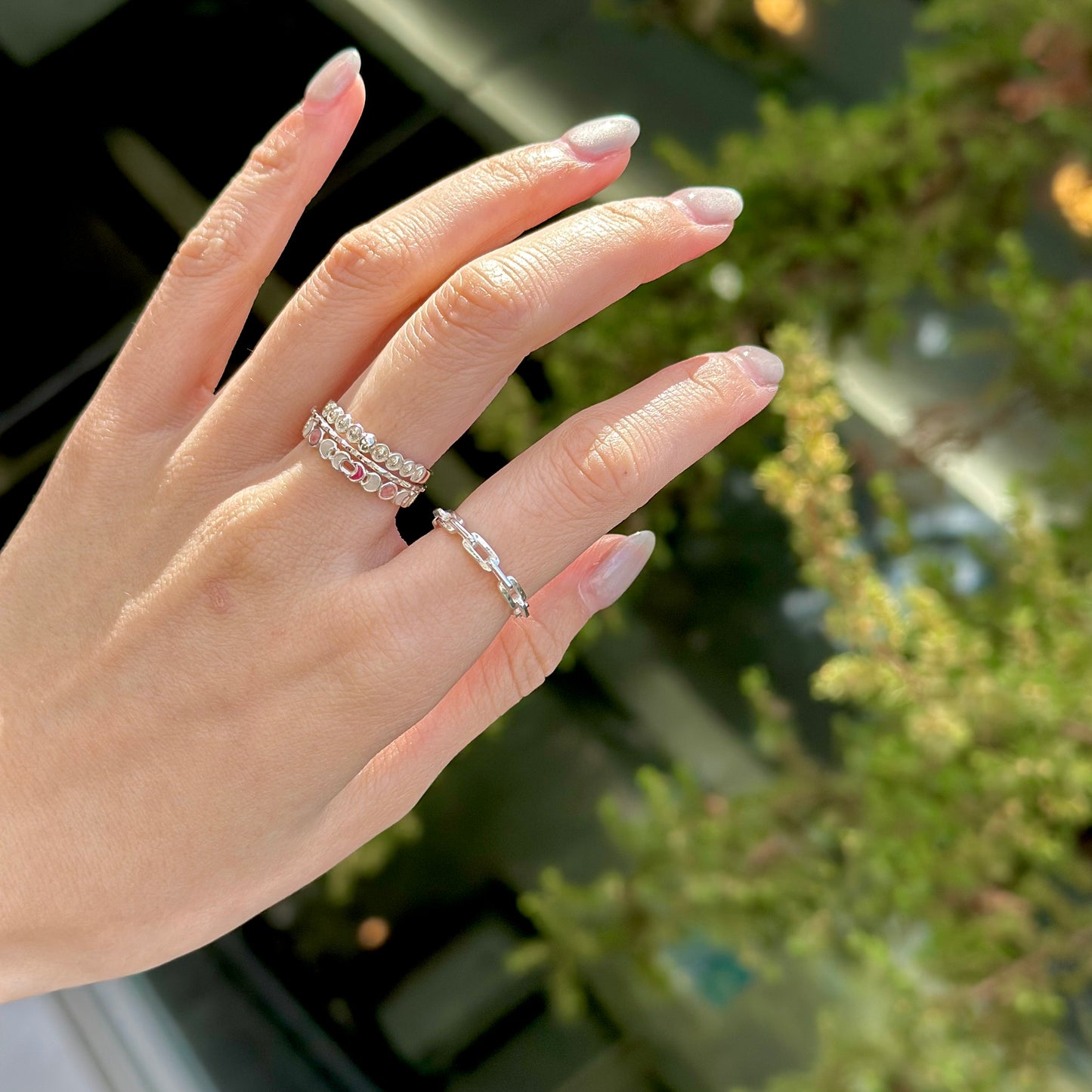 Silver925 plain ring 5