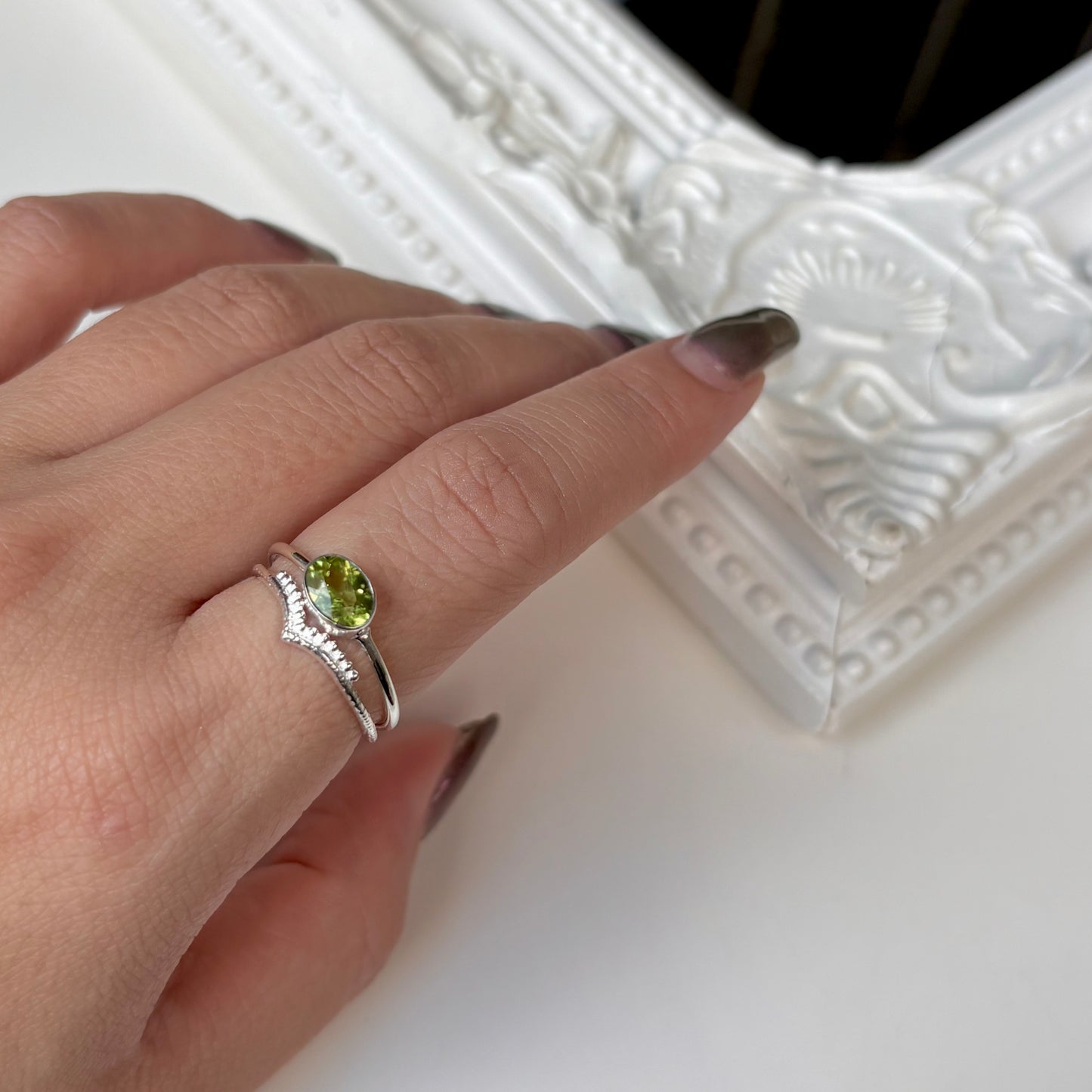 Silver925 plain ring 40