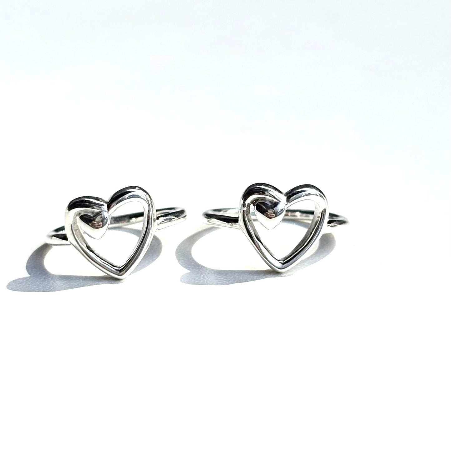 Heart plain ring 27