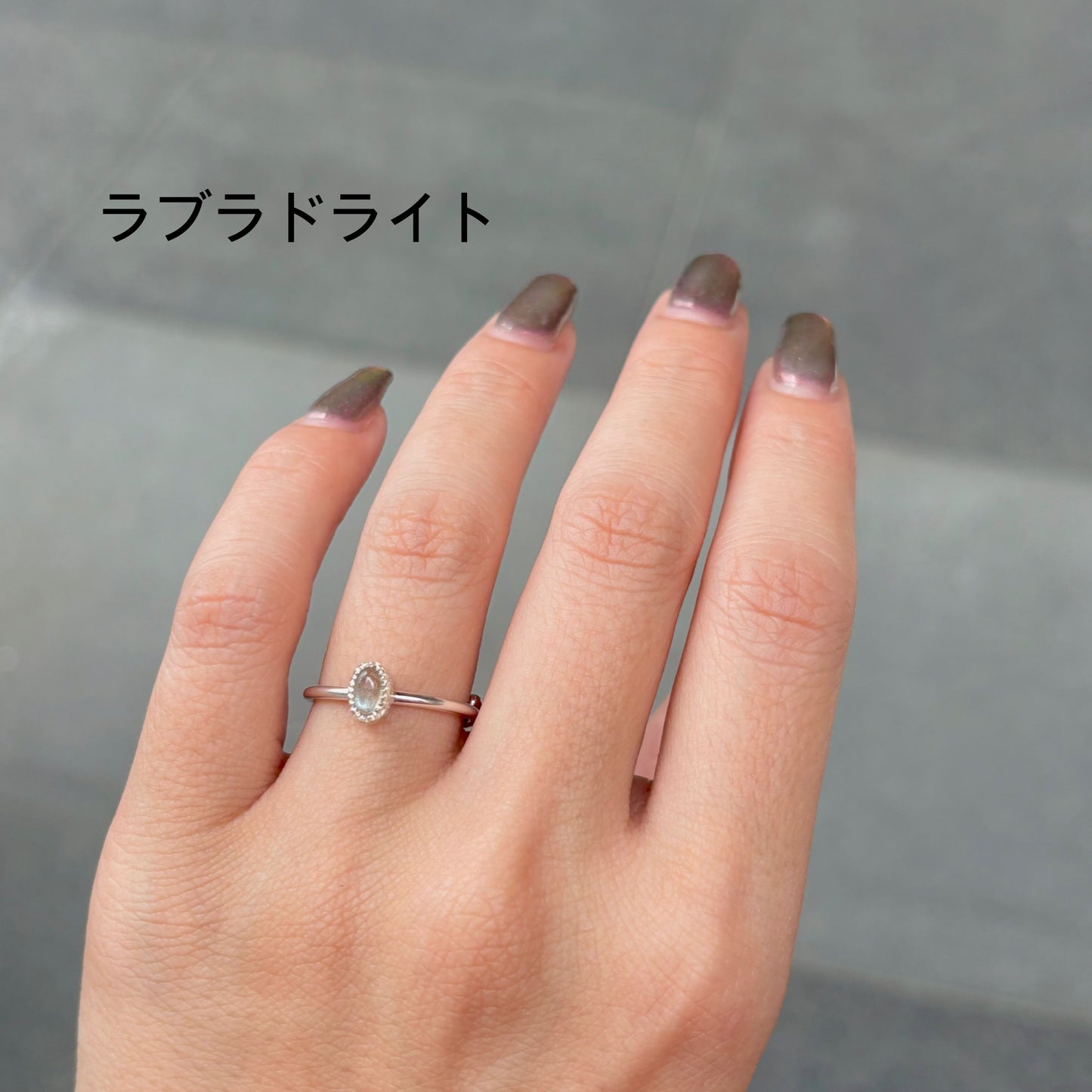 Silver925 petit ring 8