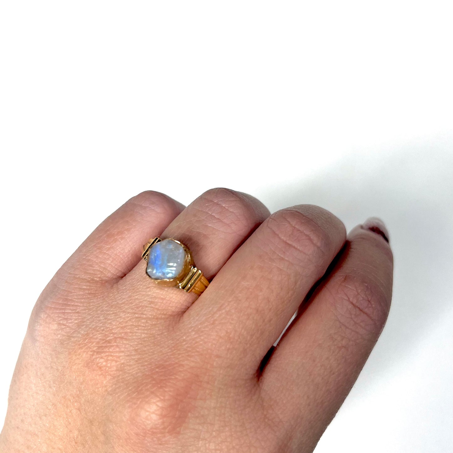 Brass design ring 4