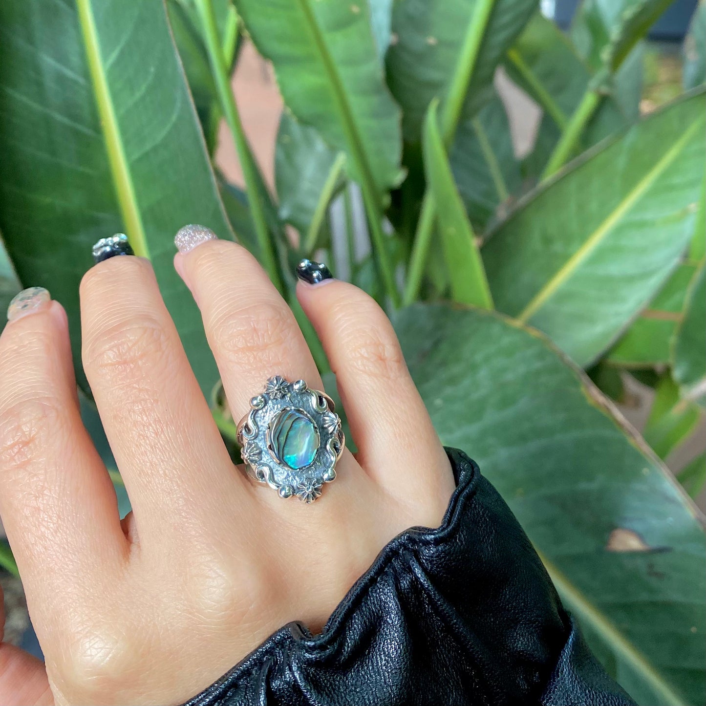 Silver925 design ring 38