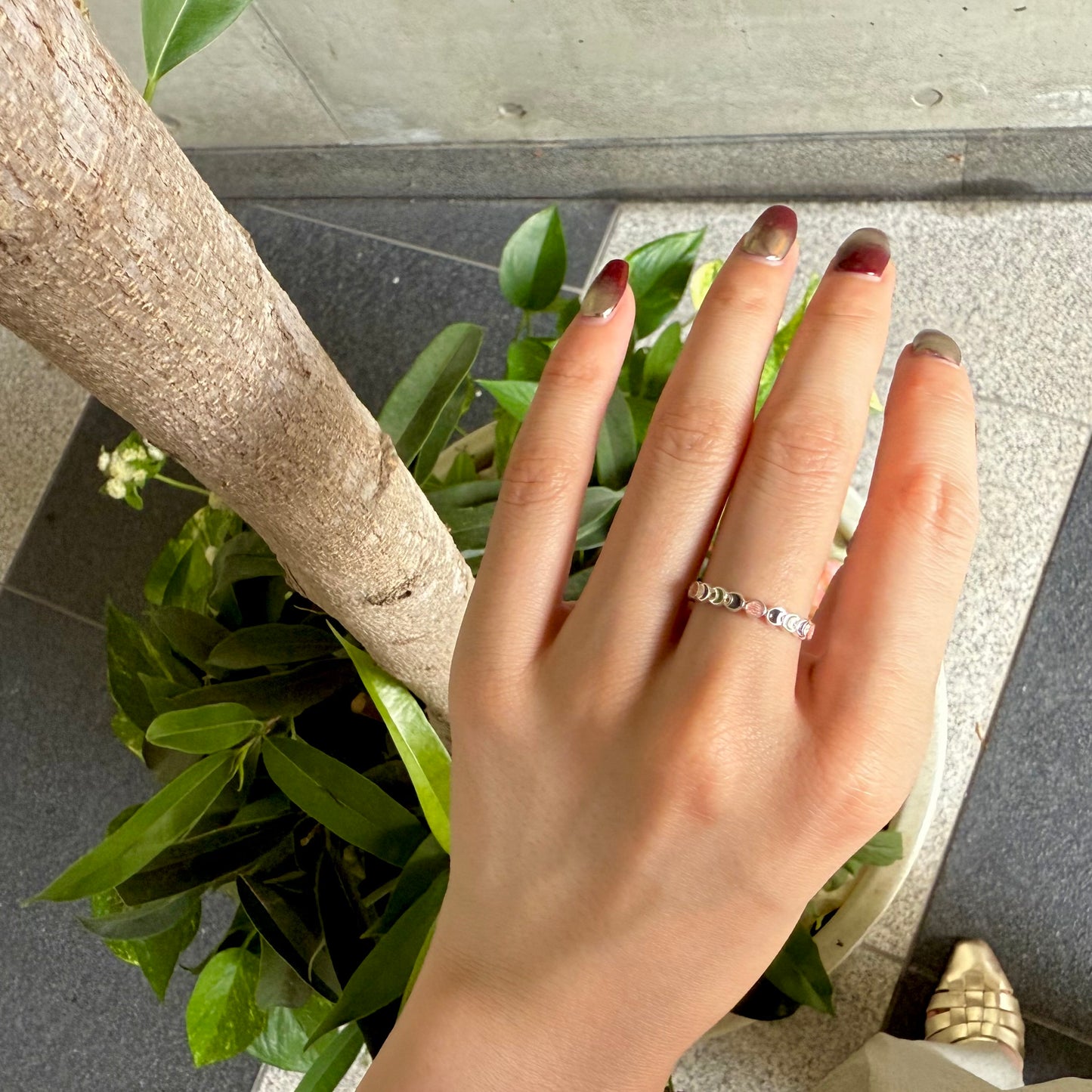 【オンライン先行】Moon enamel ring 2
