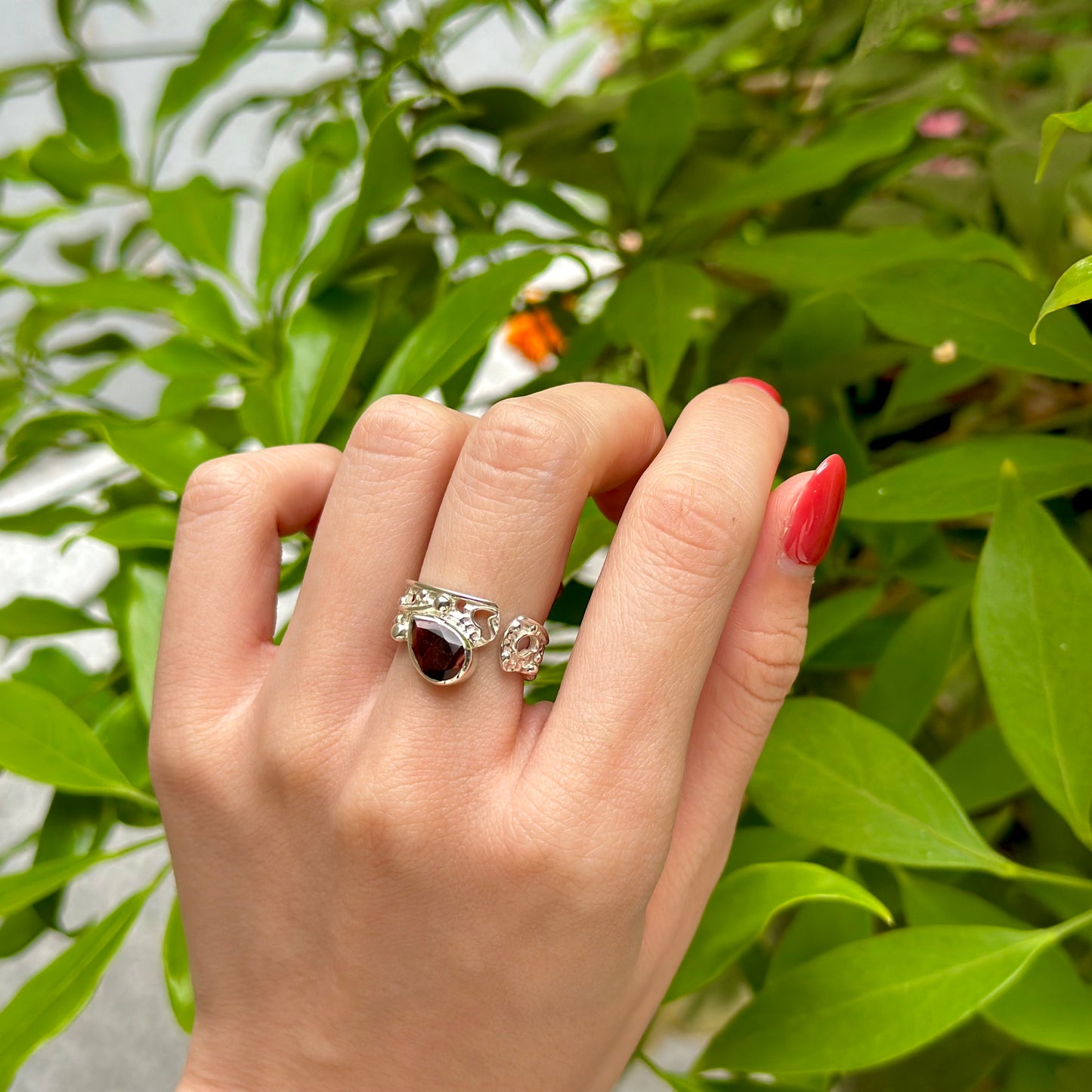 Silver925 design ring 49