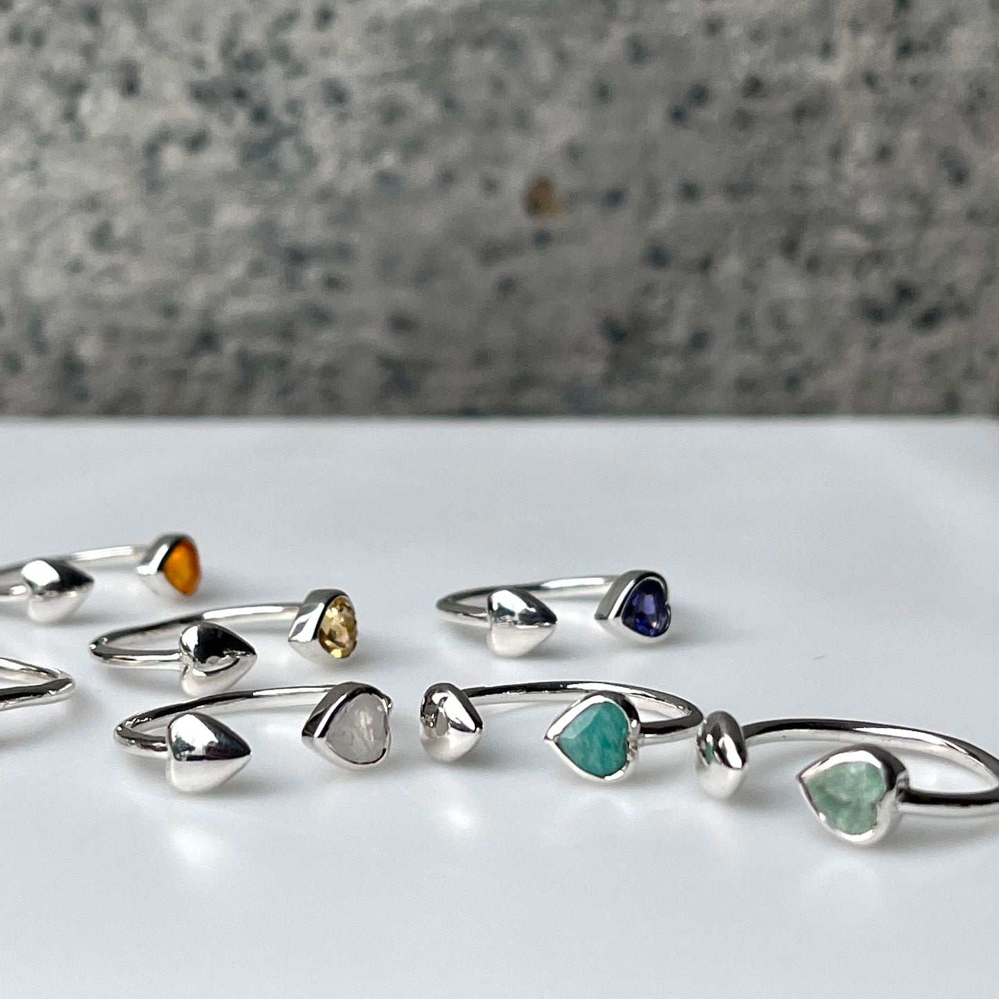 Heart fork ring 3