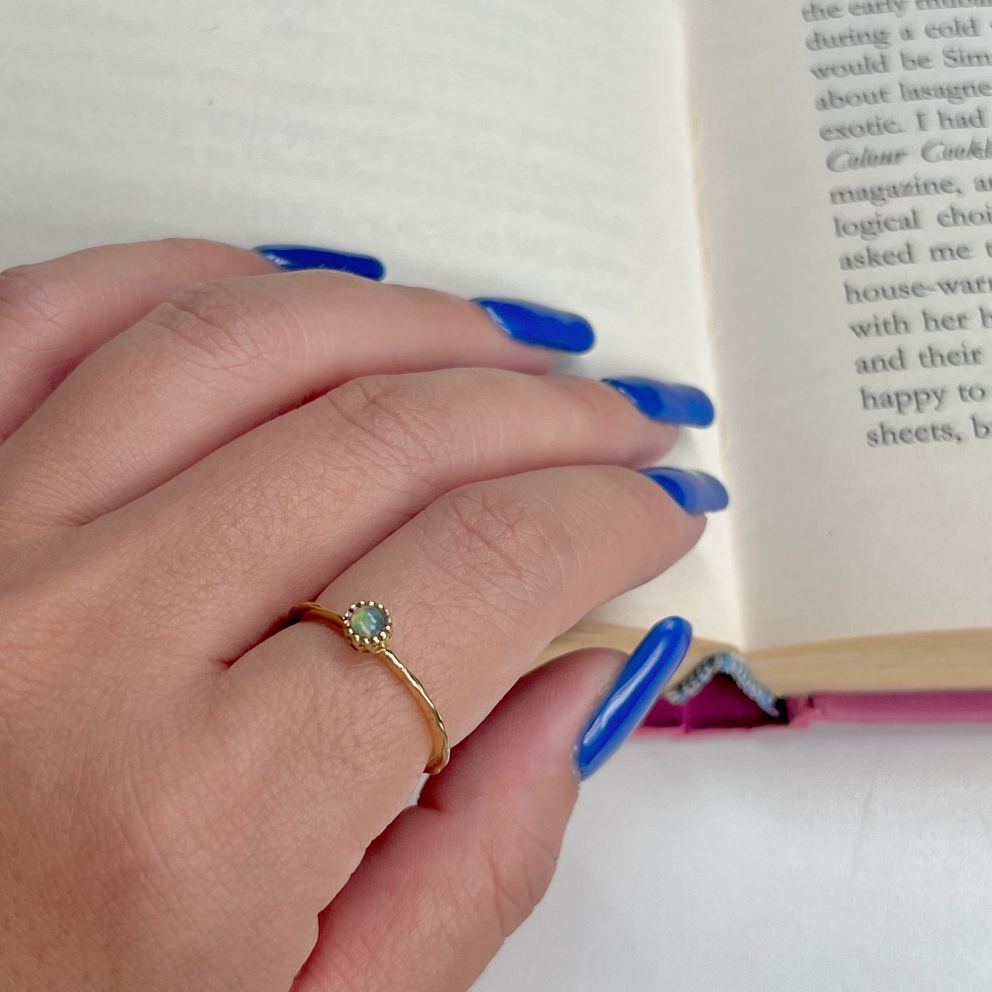 Brass petit ring 33