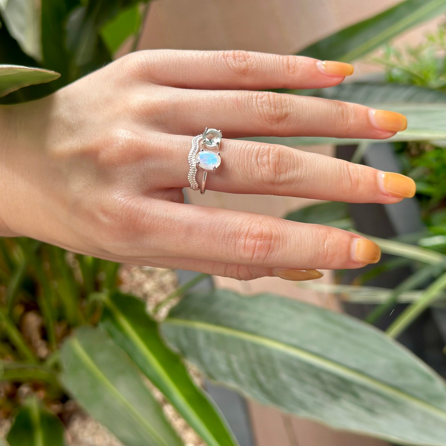 Silver925 plain ring 52