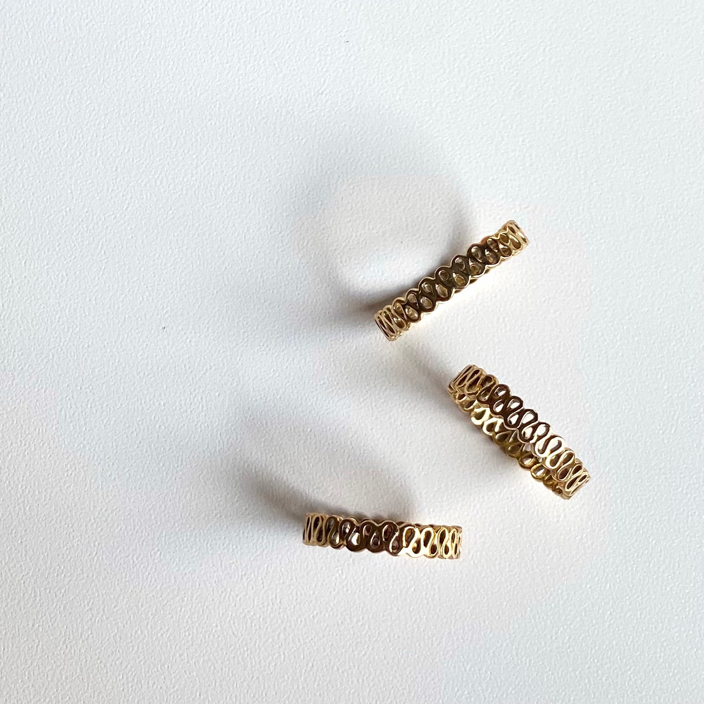 Brass plain ring 17