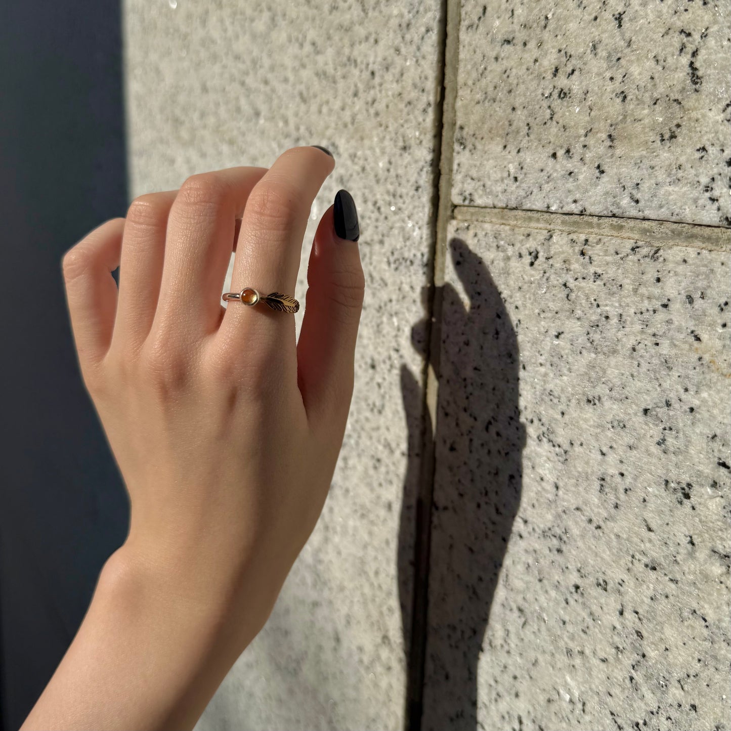 Feather design ring 1