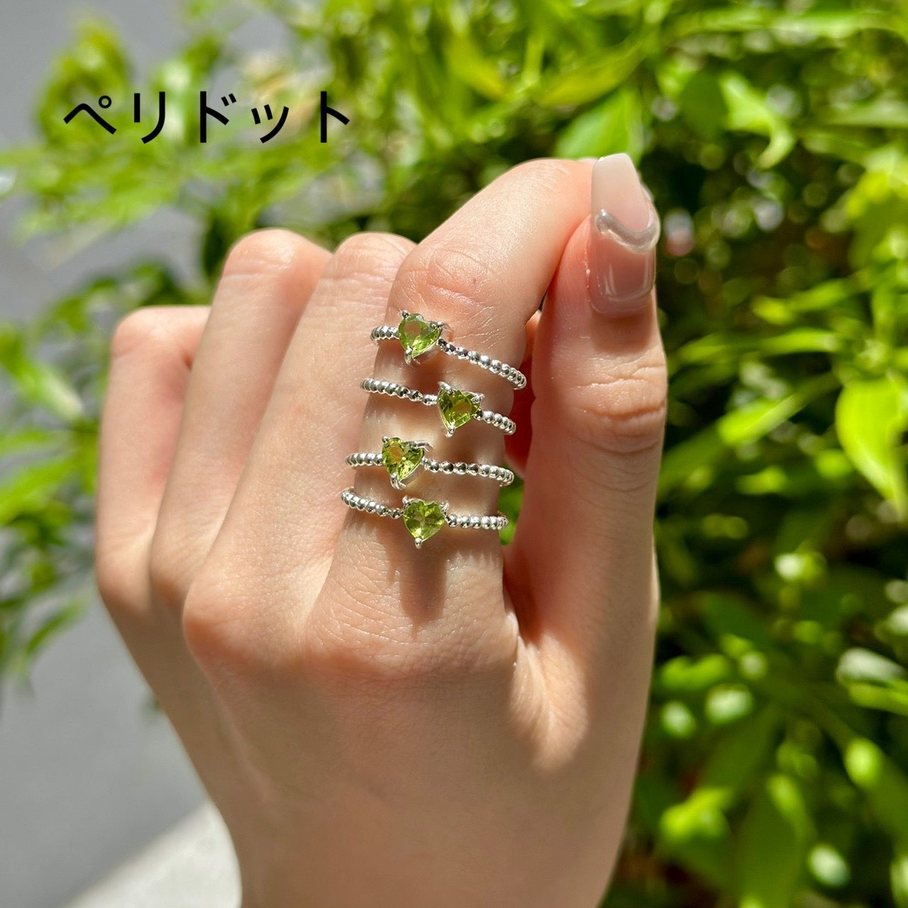 Silver925 Heart petit ring 2