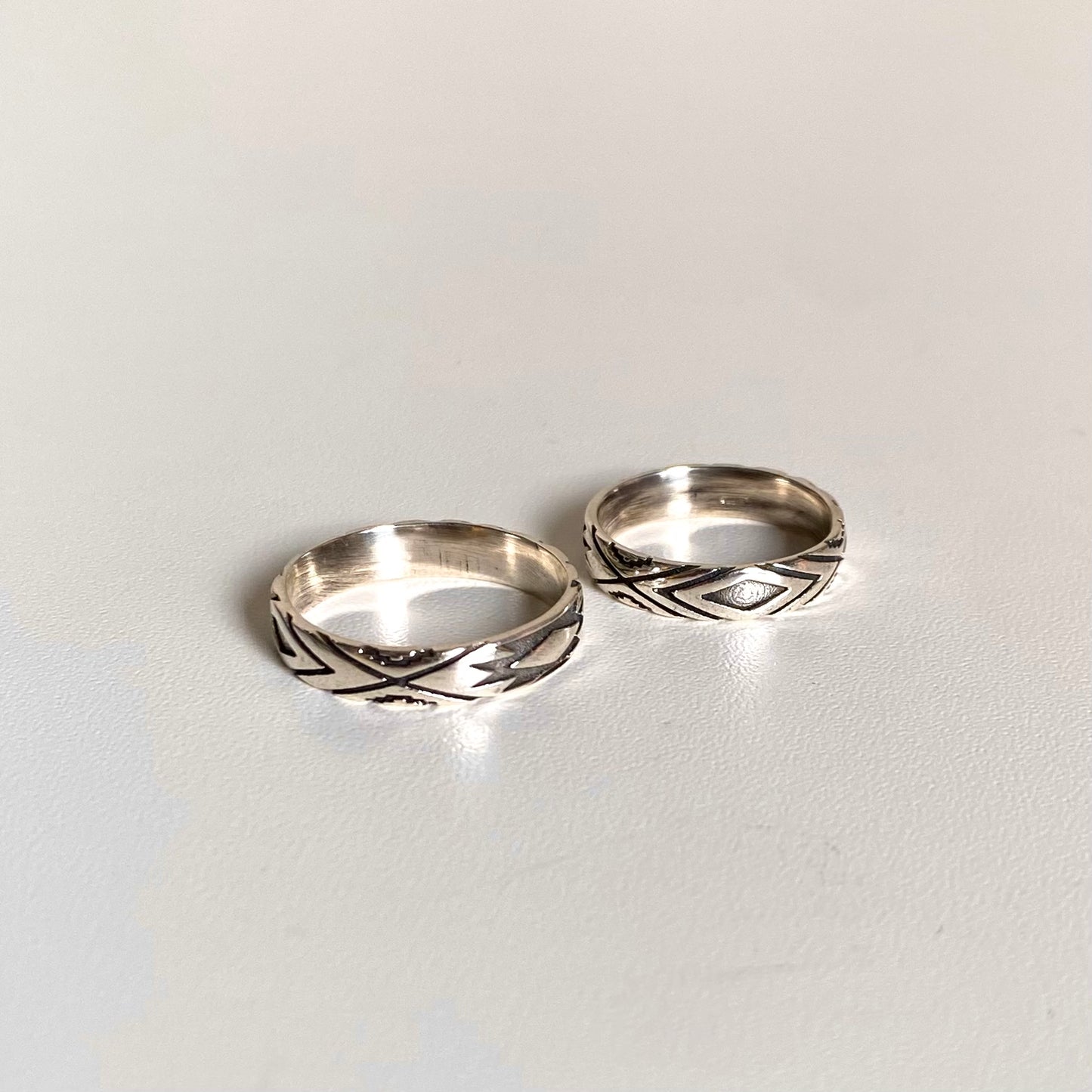Silver925 plain ring 85