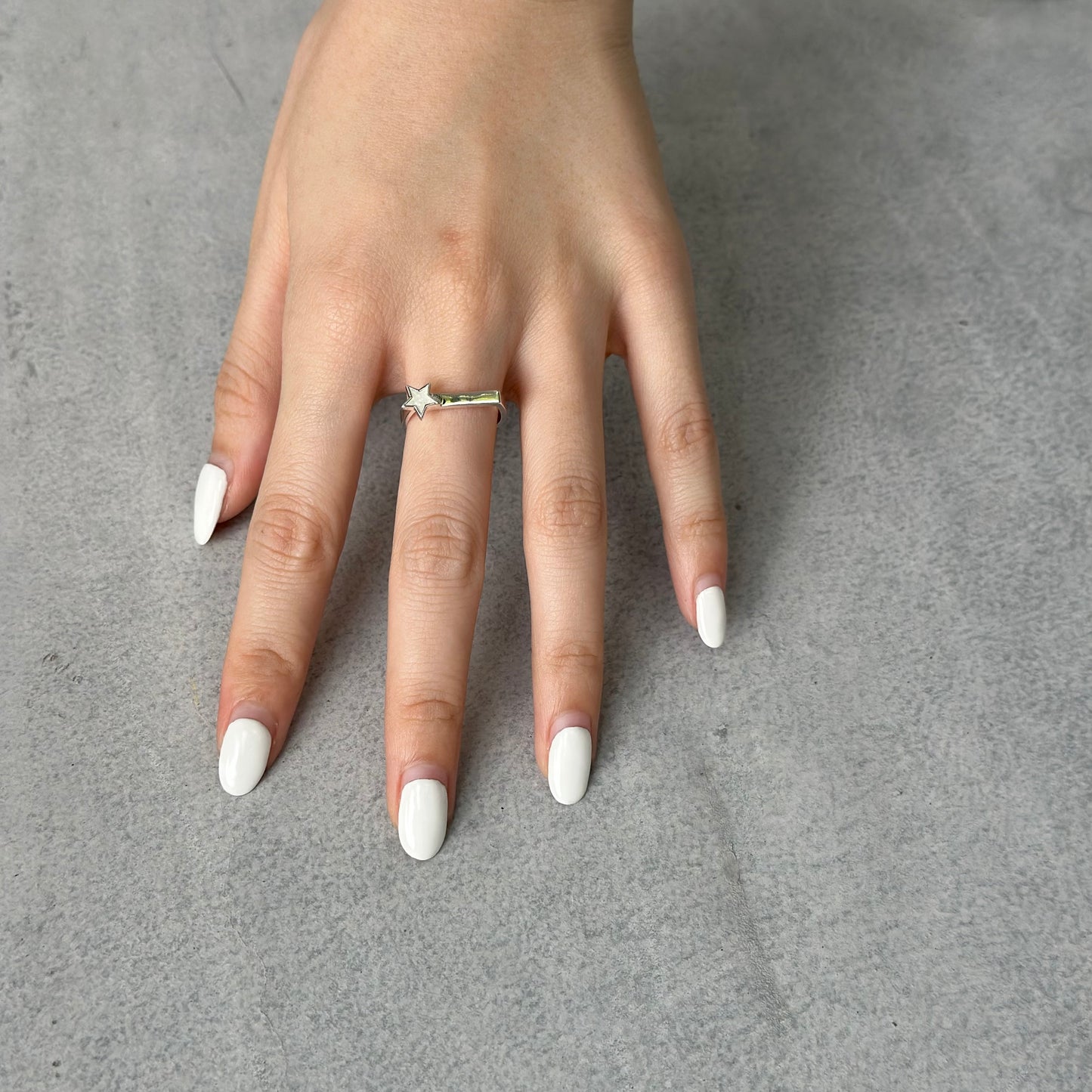 Star enamel ring 2