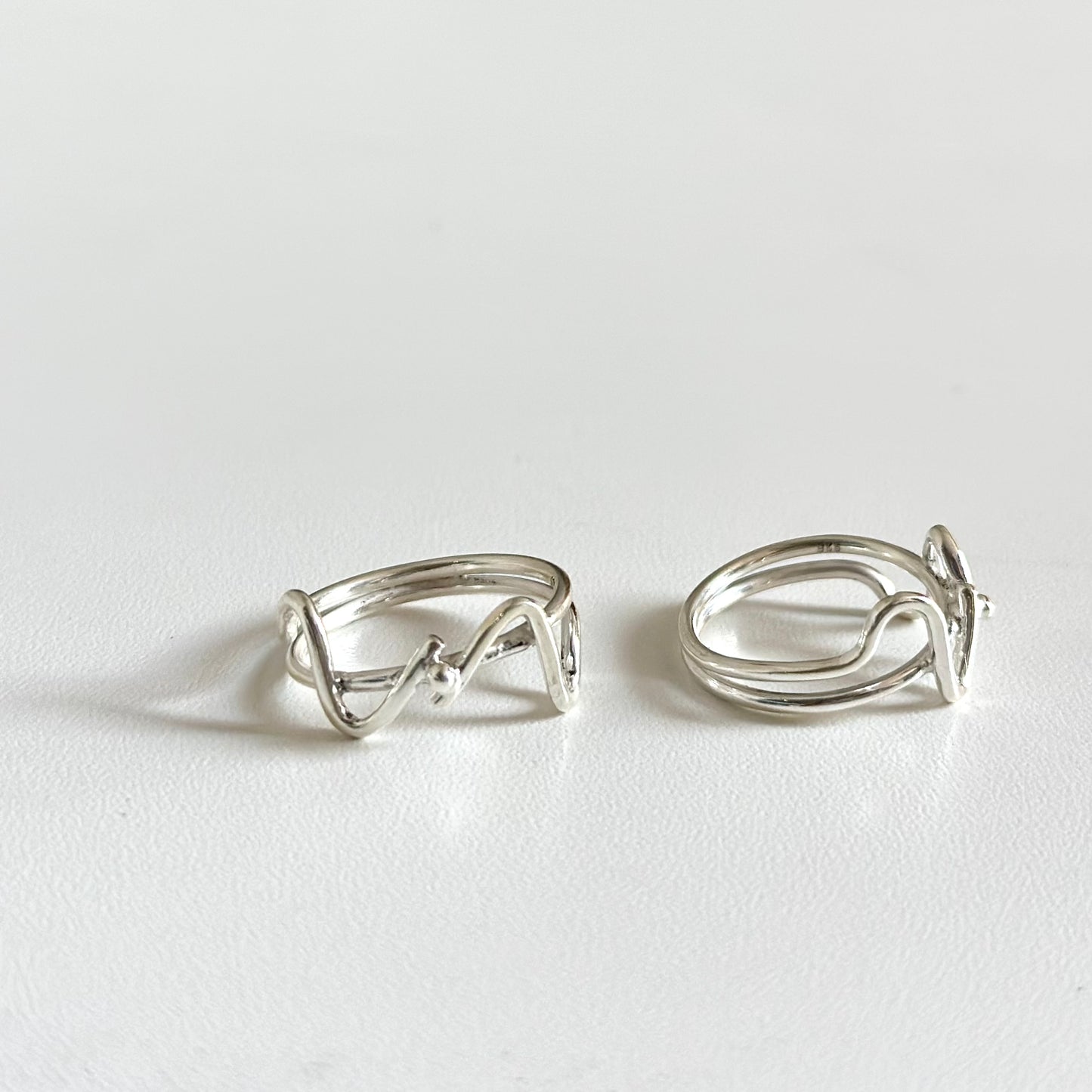 Silver925 plain ring 70