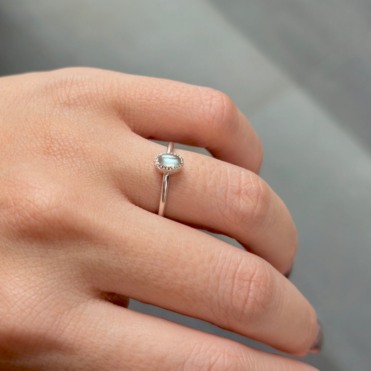 Silver925 petit ring 8