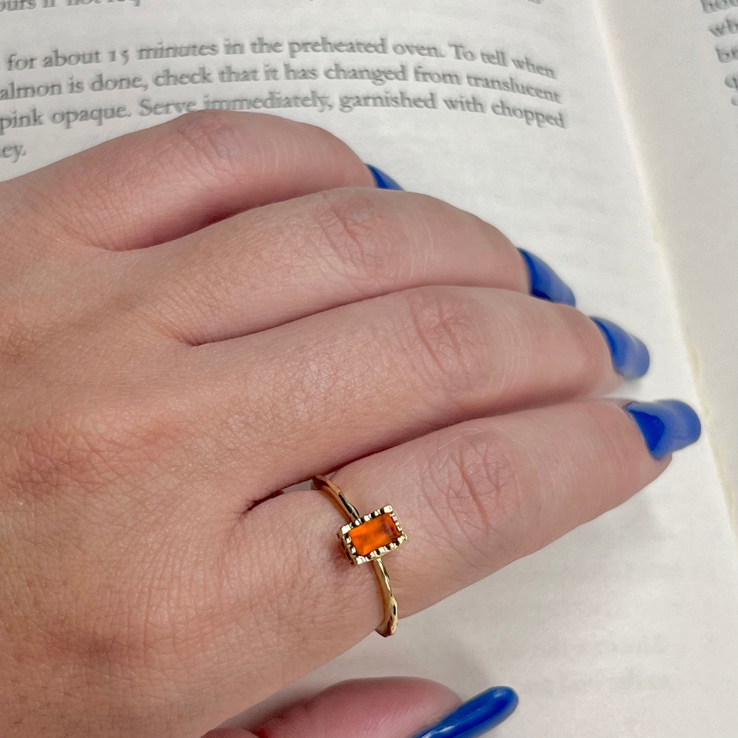 Brass petit ring 32