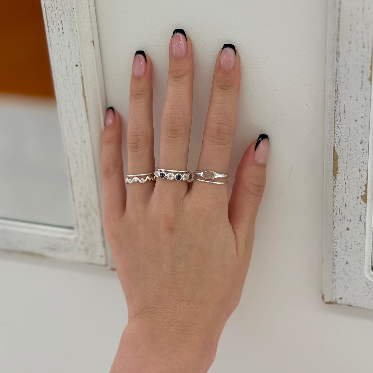 Silver925 plain ring 63