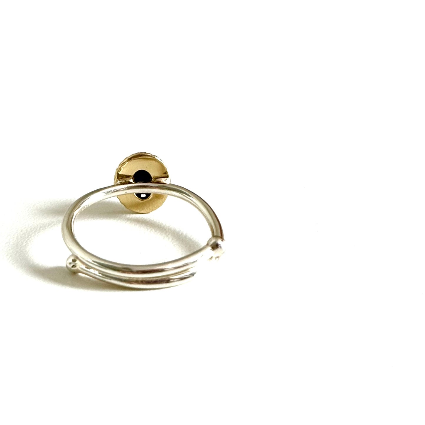 Silver925×Brass petit ring 3