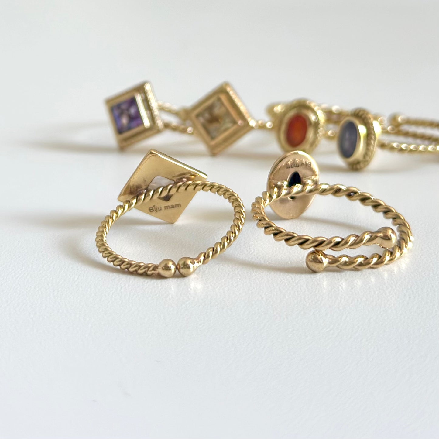 Brass petit ring 12