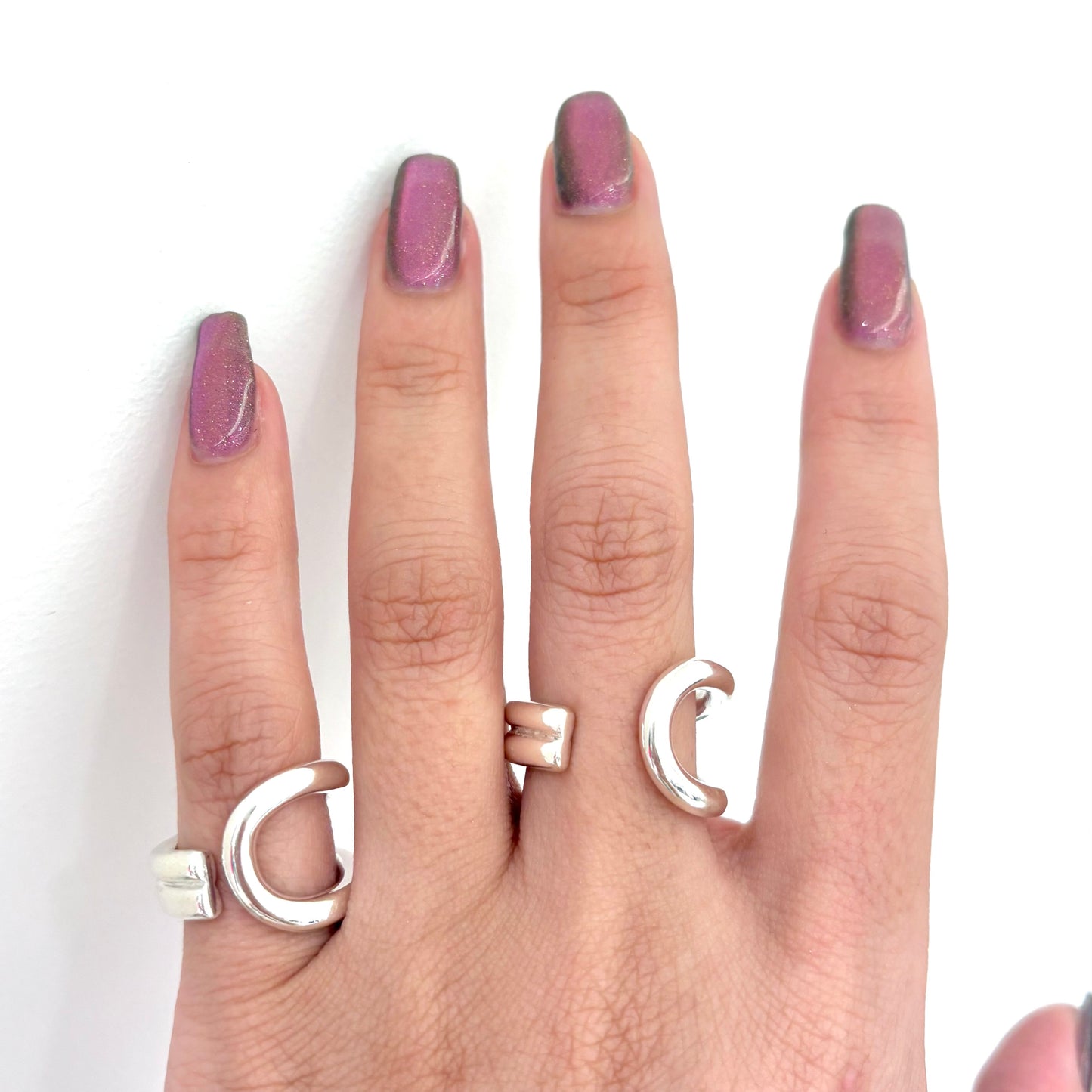 Silver925 plain ring 88