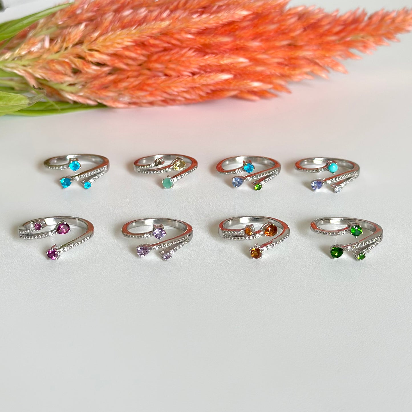 【poco】3stone ring