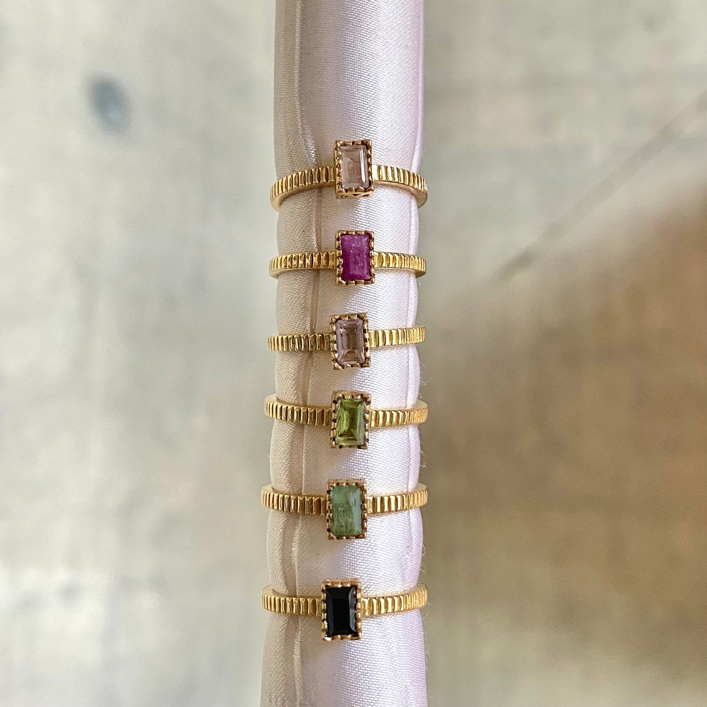 Brass petit ring 16