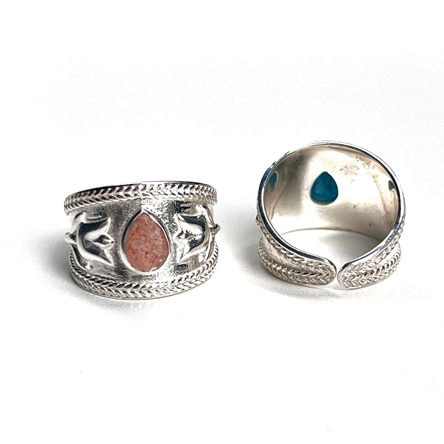 Flower design ring 11