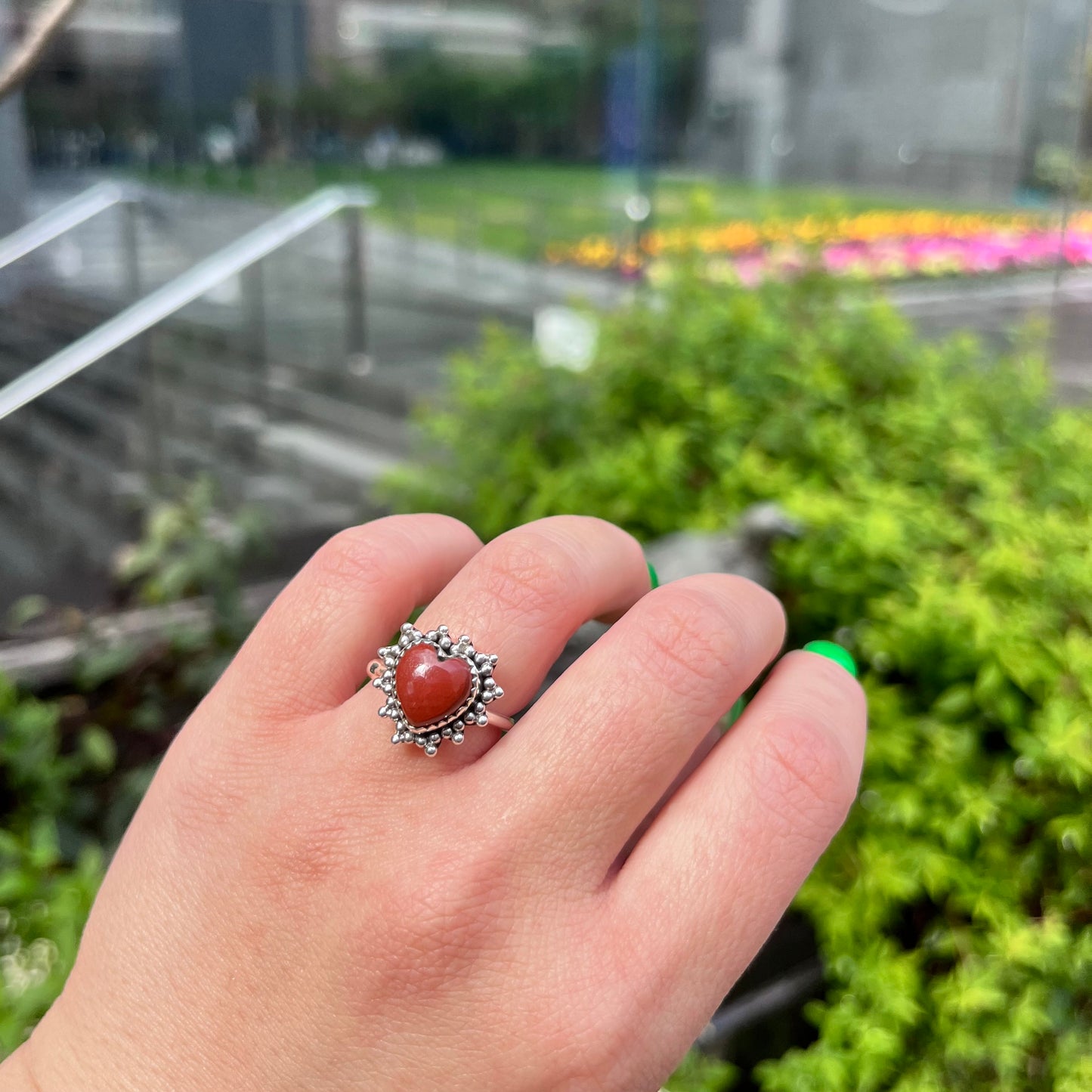 Heart ring 5