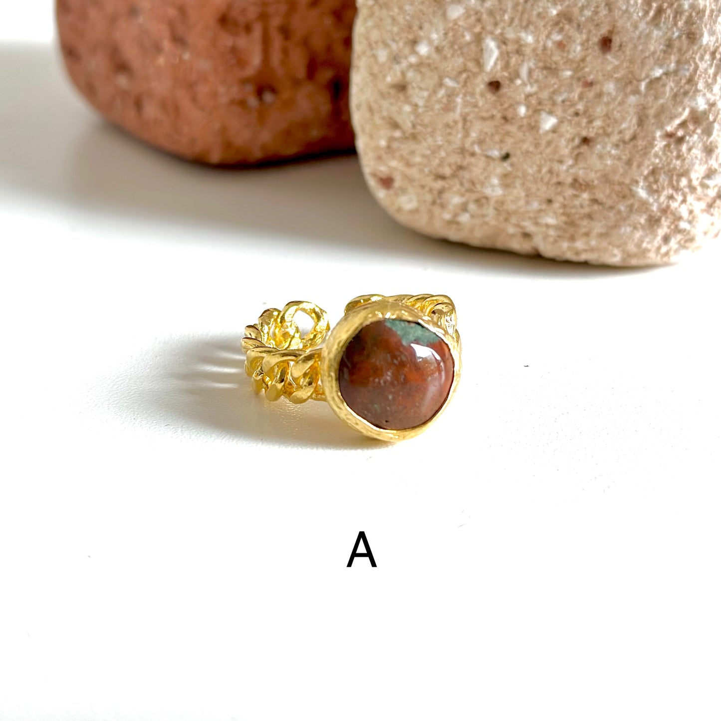 Brass design ring 3