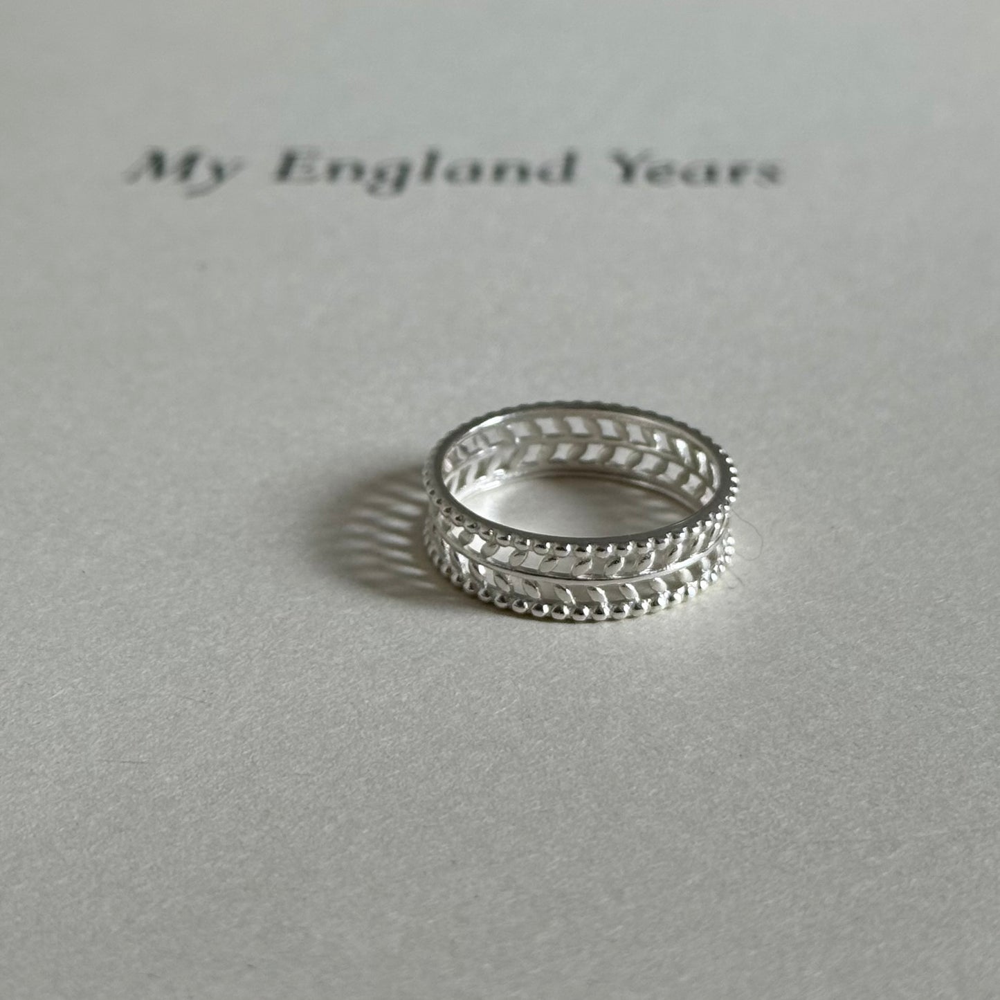 Silver925 plain ring 91