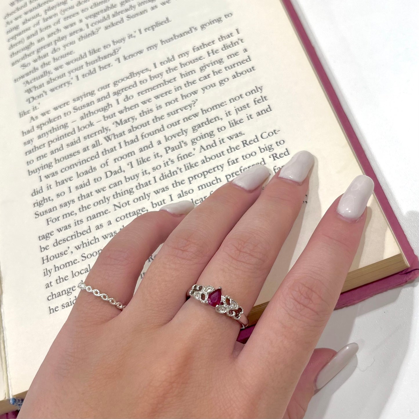 【Biju mam poco】Silver925 design ring 13