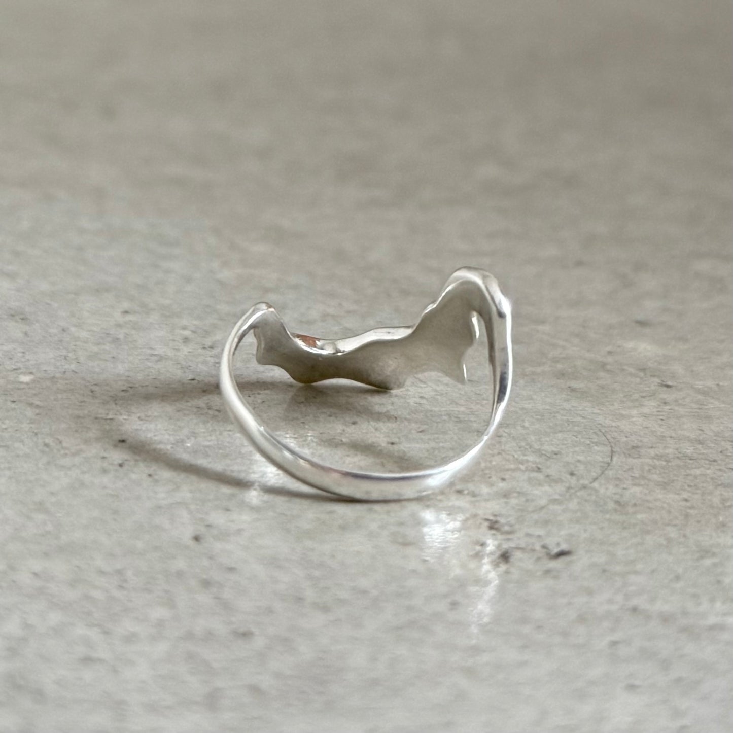 Silver925 plain ring 44