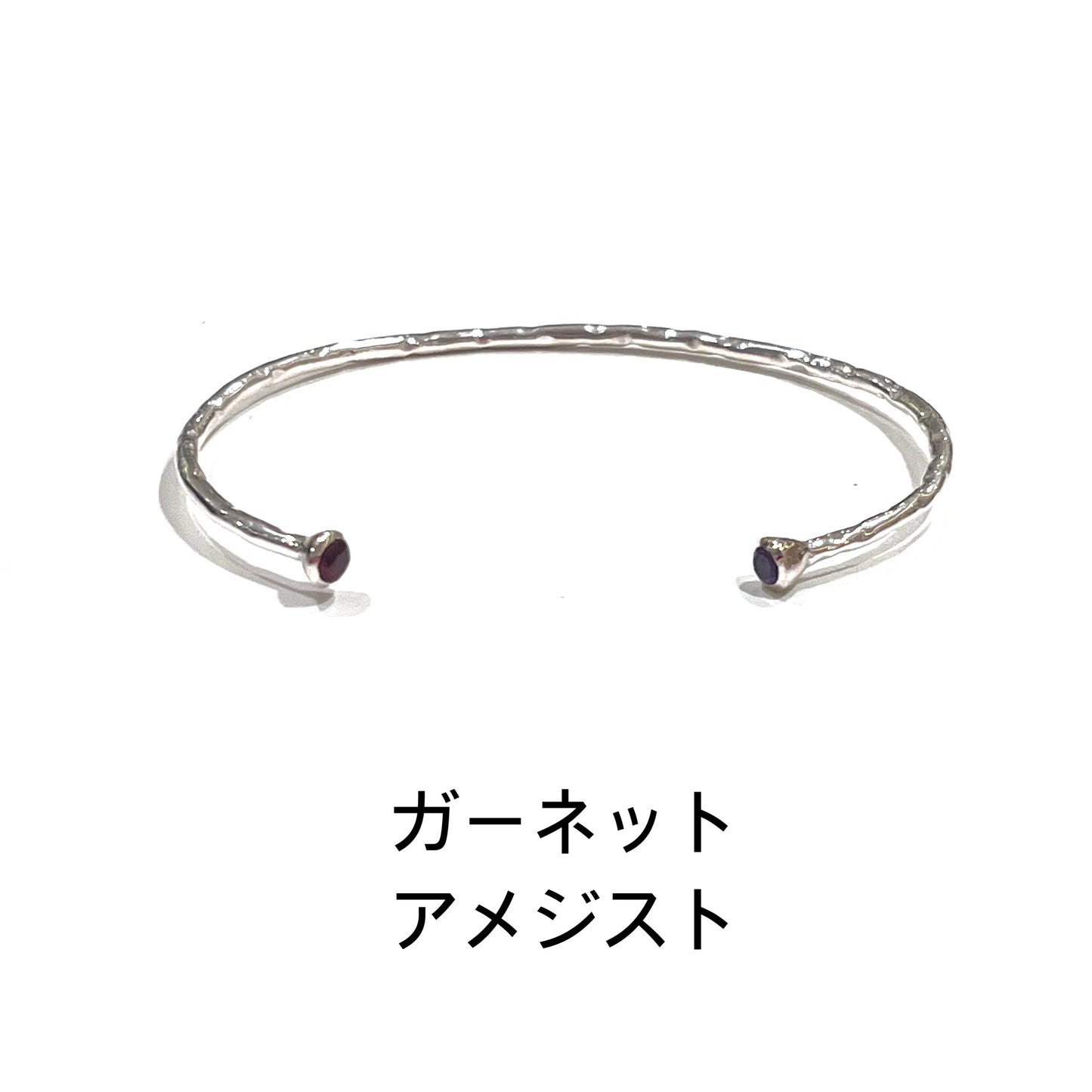 Silver925 2stone bangle