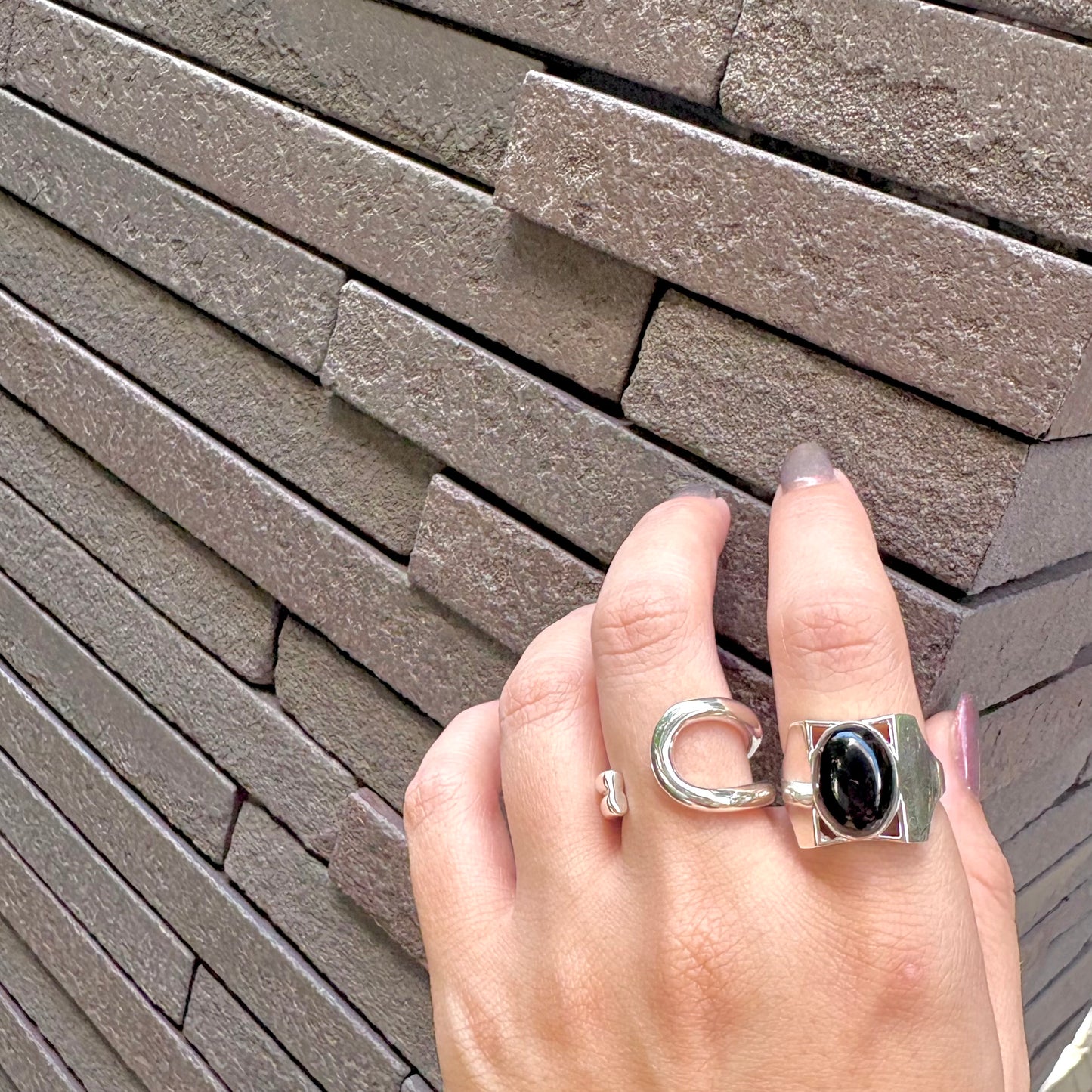 Silver925 design ring 77