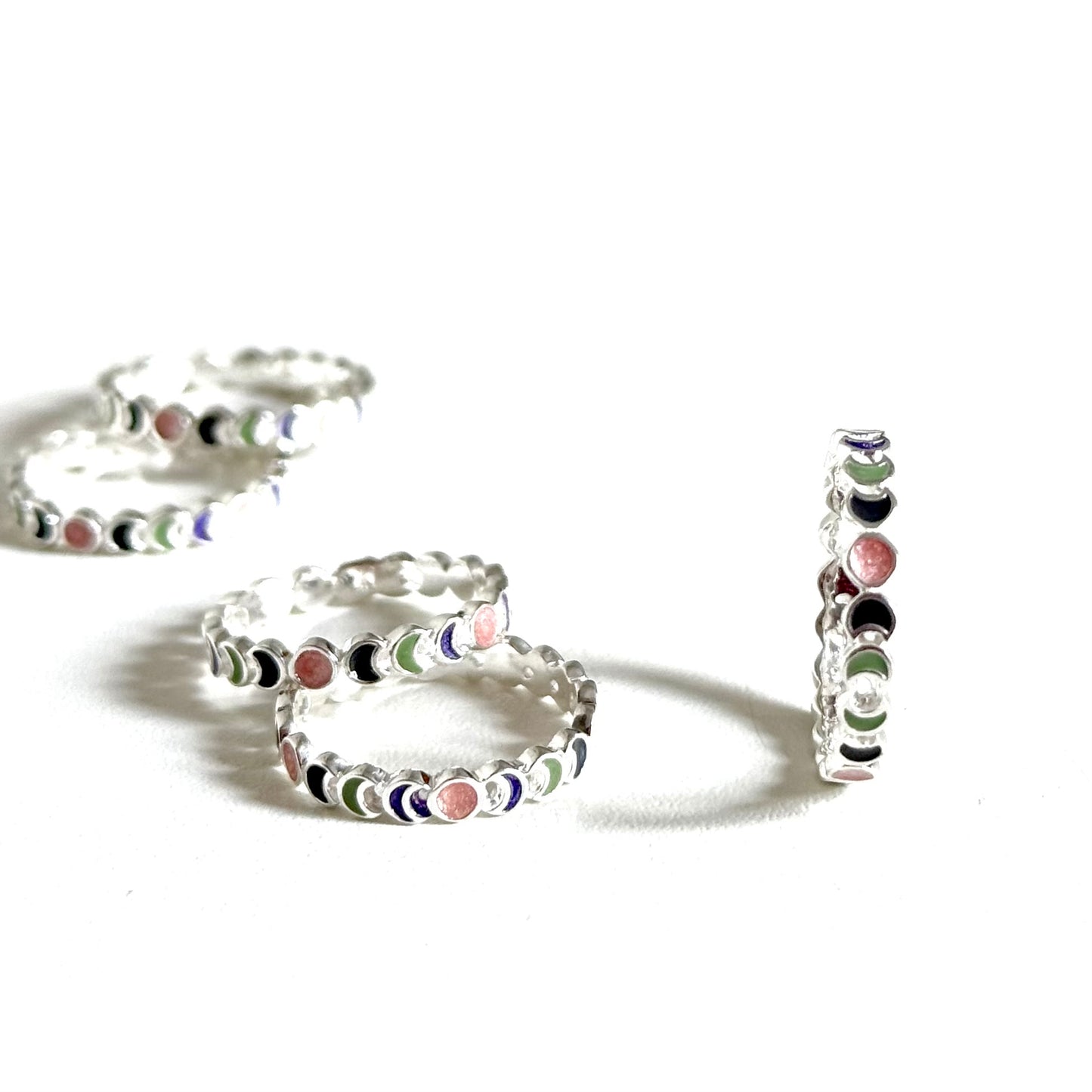 【オンライン先行】Moon enamel ring 2