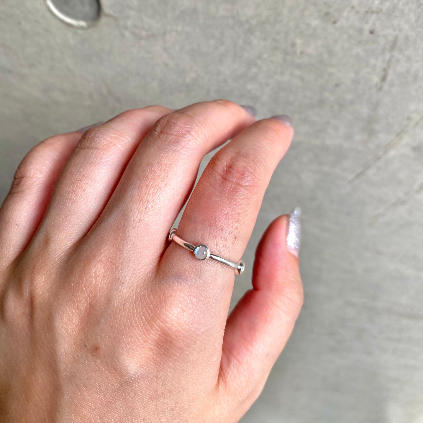 Silver925 4stone ring 3