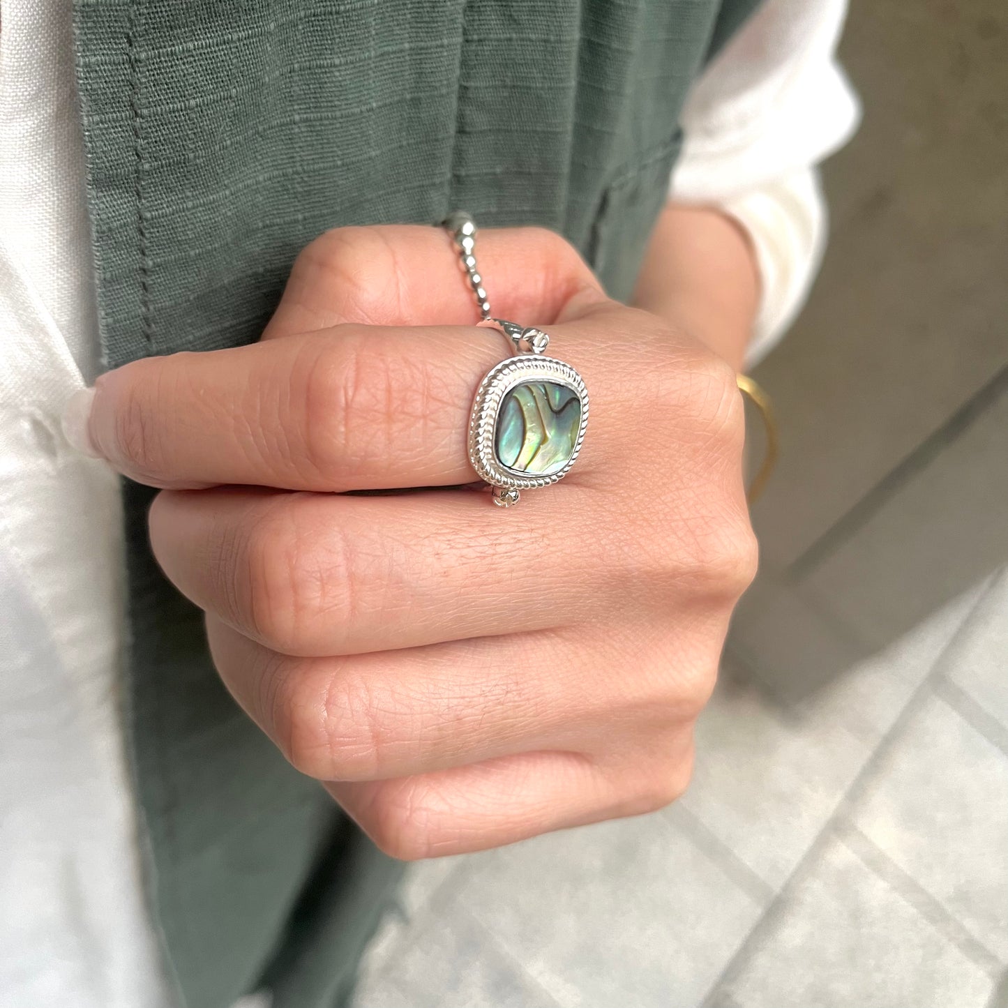 Silver925 design ring 36