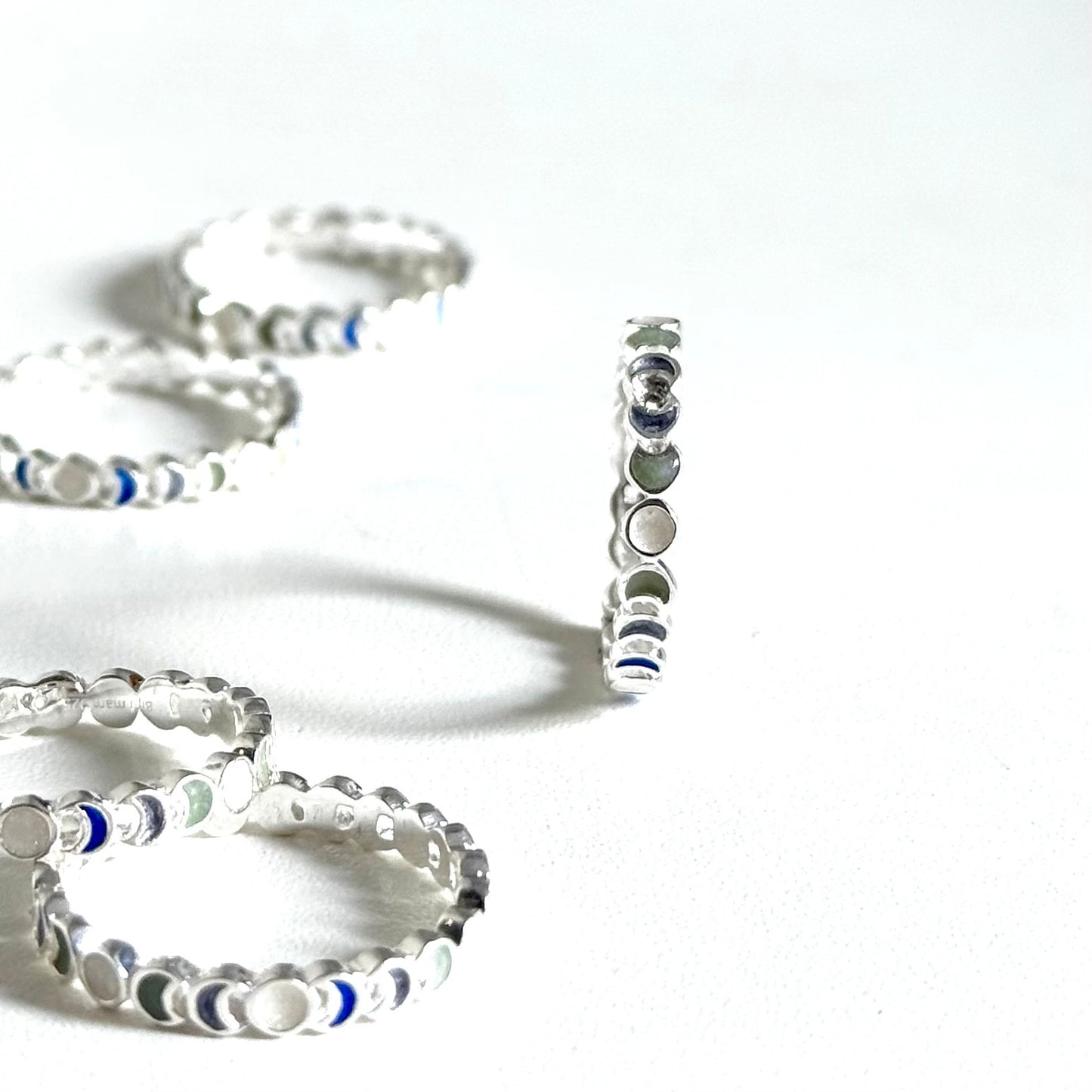 【オンライン先行】Moon enamel ring 1