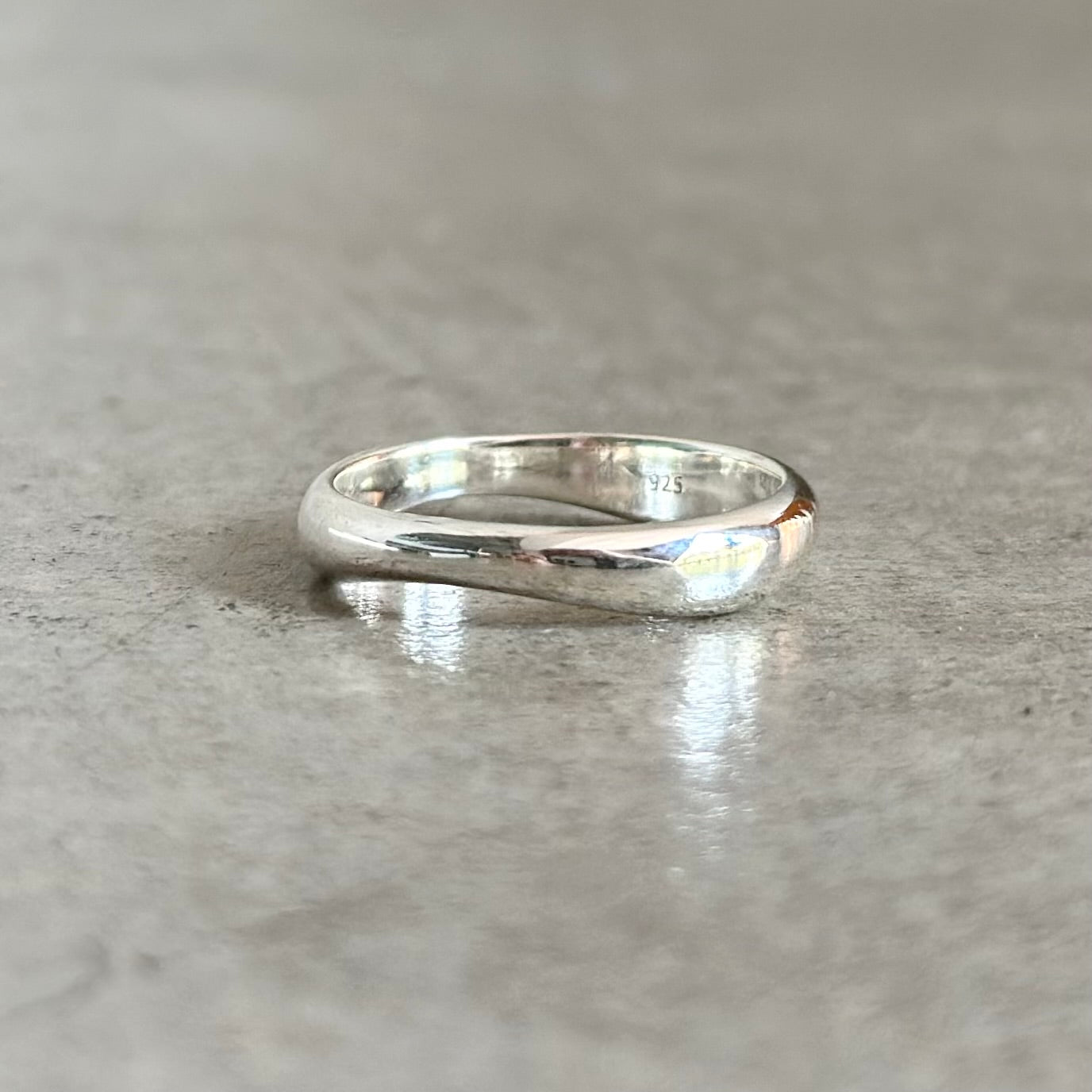 Silver925 plain ring 81