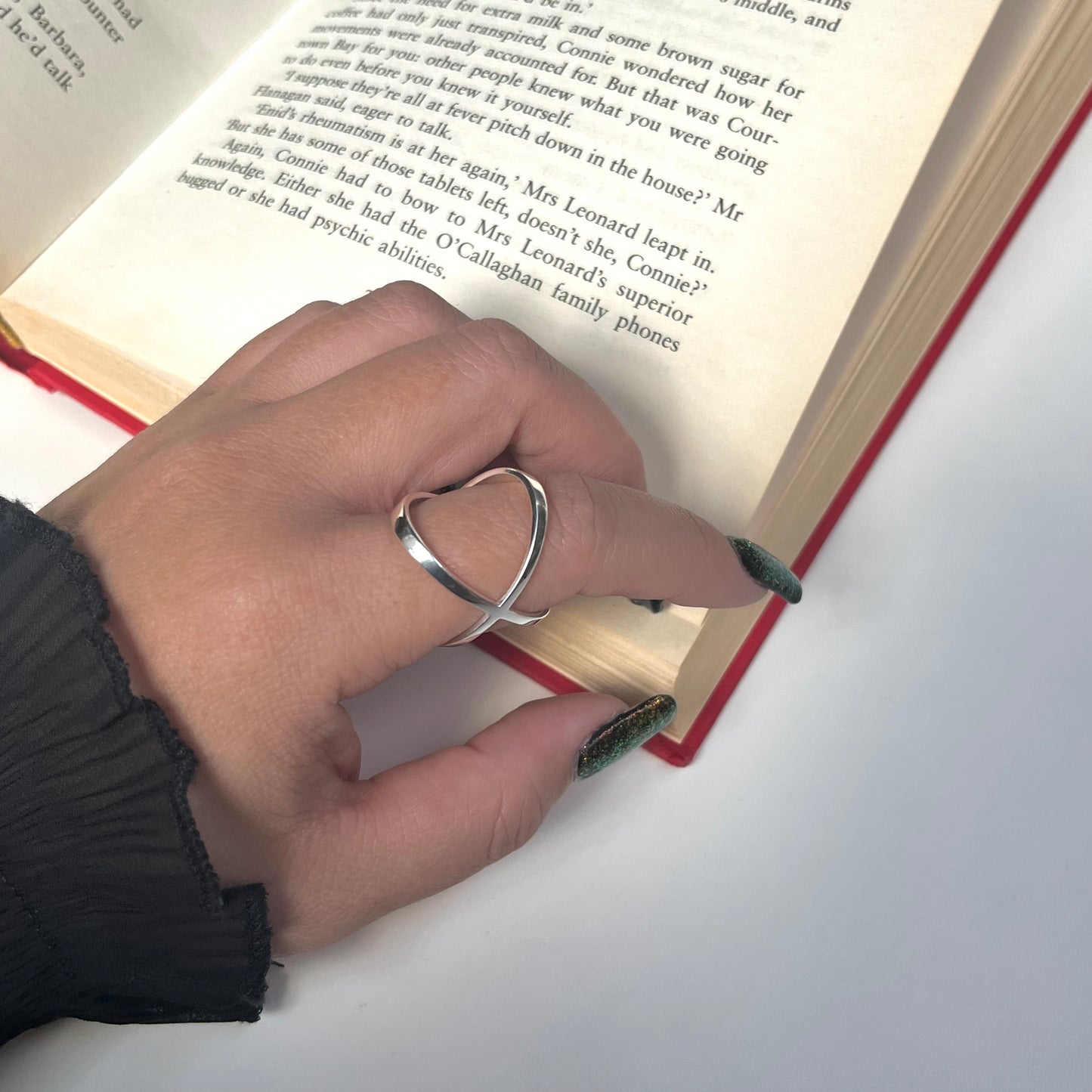 Silver925 plain ring 142